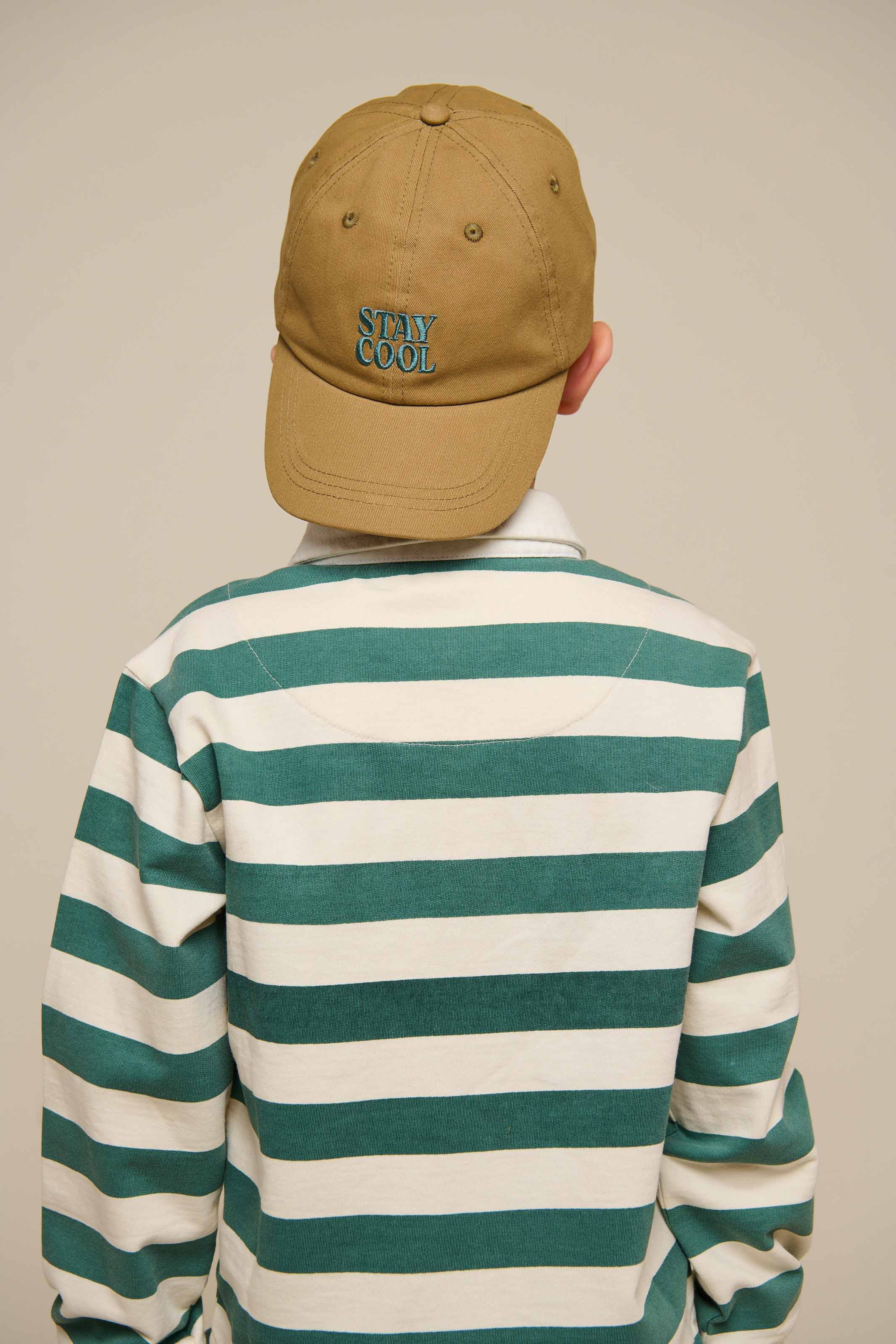 Blijf Cool Canvas Pet - Tween - Khaki | 101400 Owen - Image 5