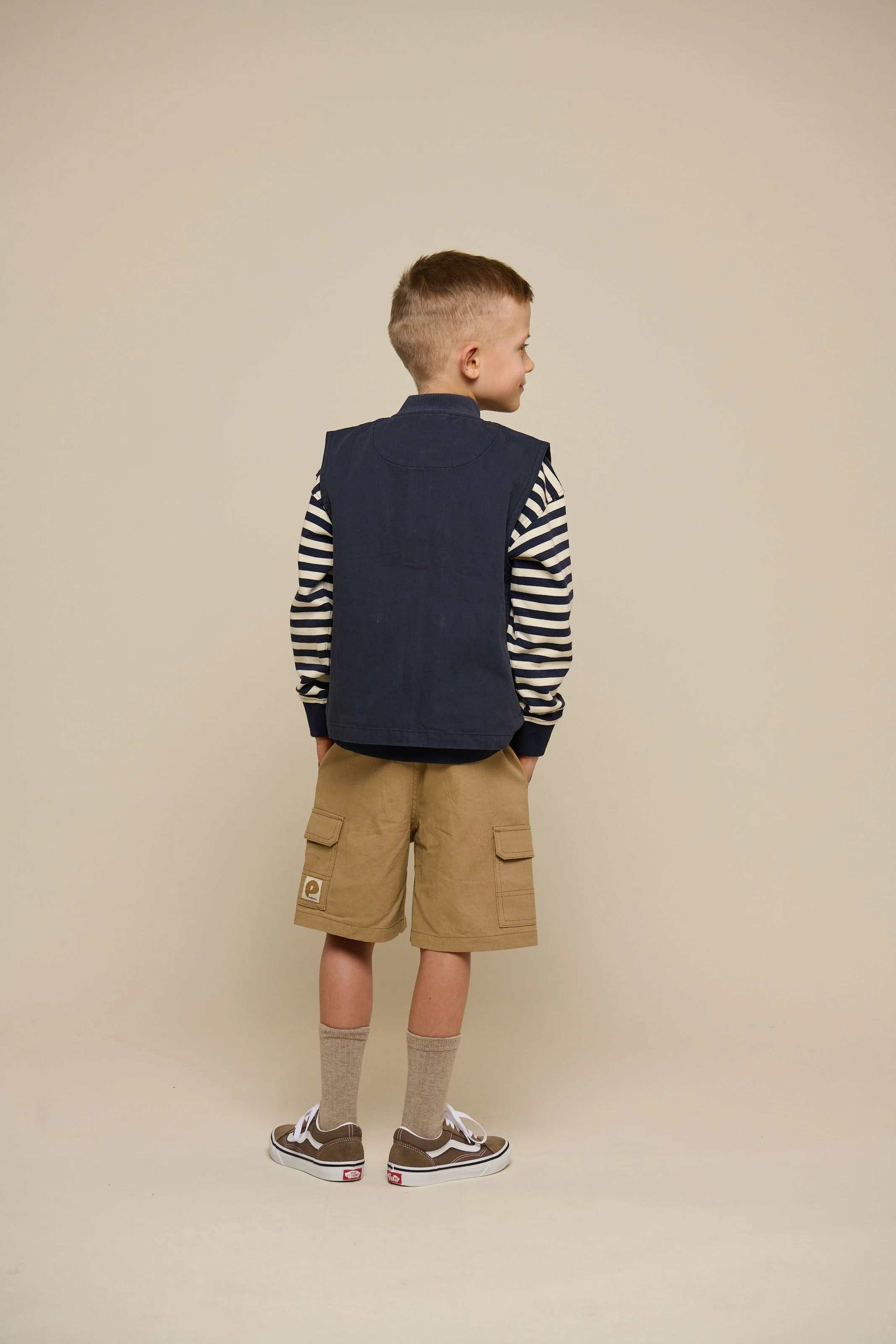 Canvas Cargo Gilet - Tween - Navy | 101131 Isack - Image 5