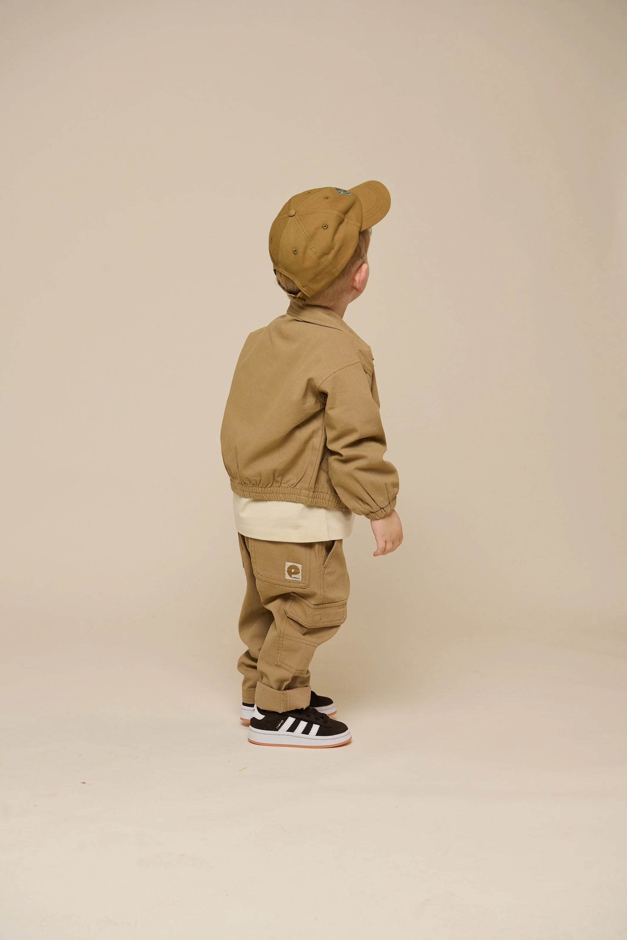 Canvasbroek - Kids - Khaki | 101132 Isack - Image 3