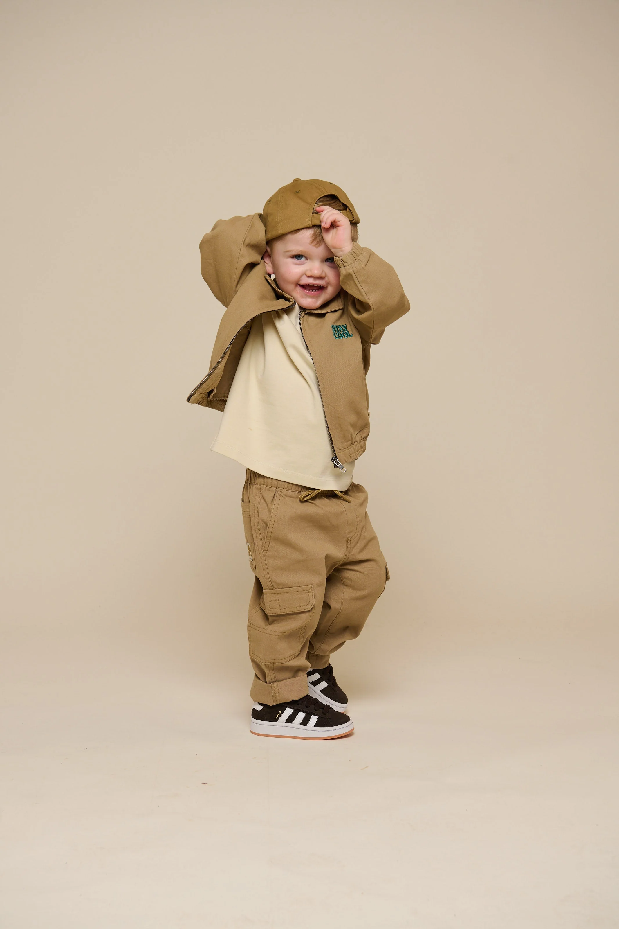 Canvasbroek - Kids - Khaki | 101132 Isack - Image 5