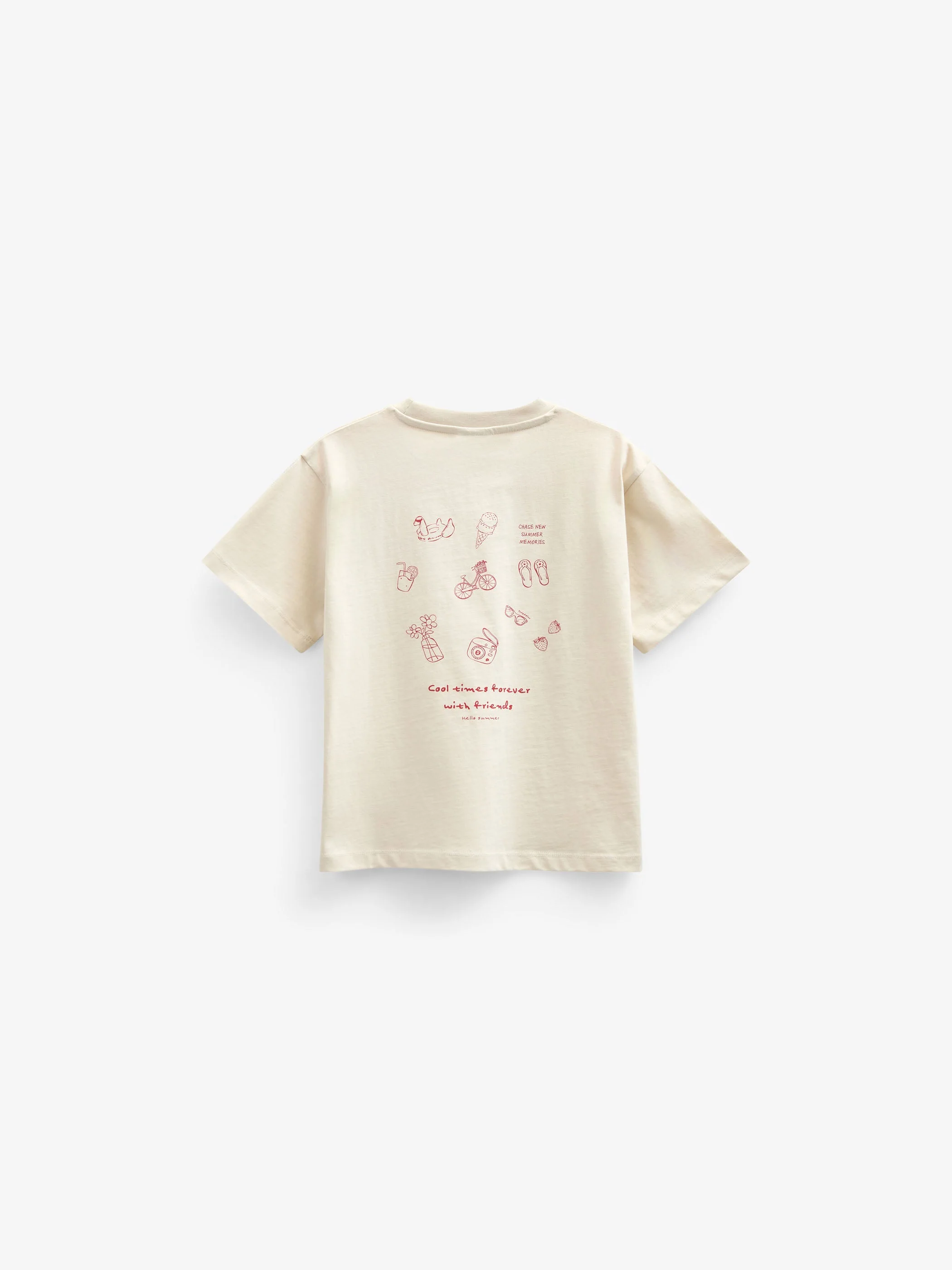Cool Times T-shirt - Kids - Offwhite | 101247 Kira - Image 4