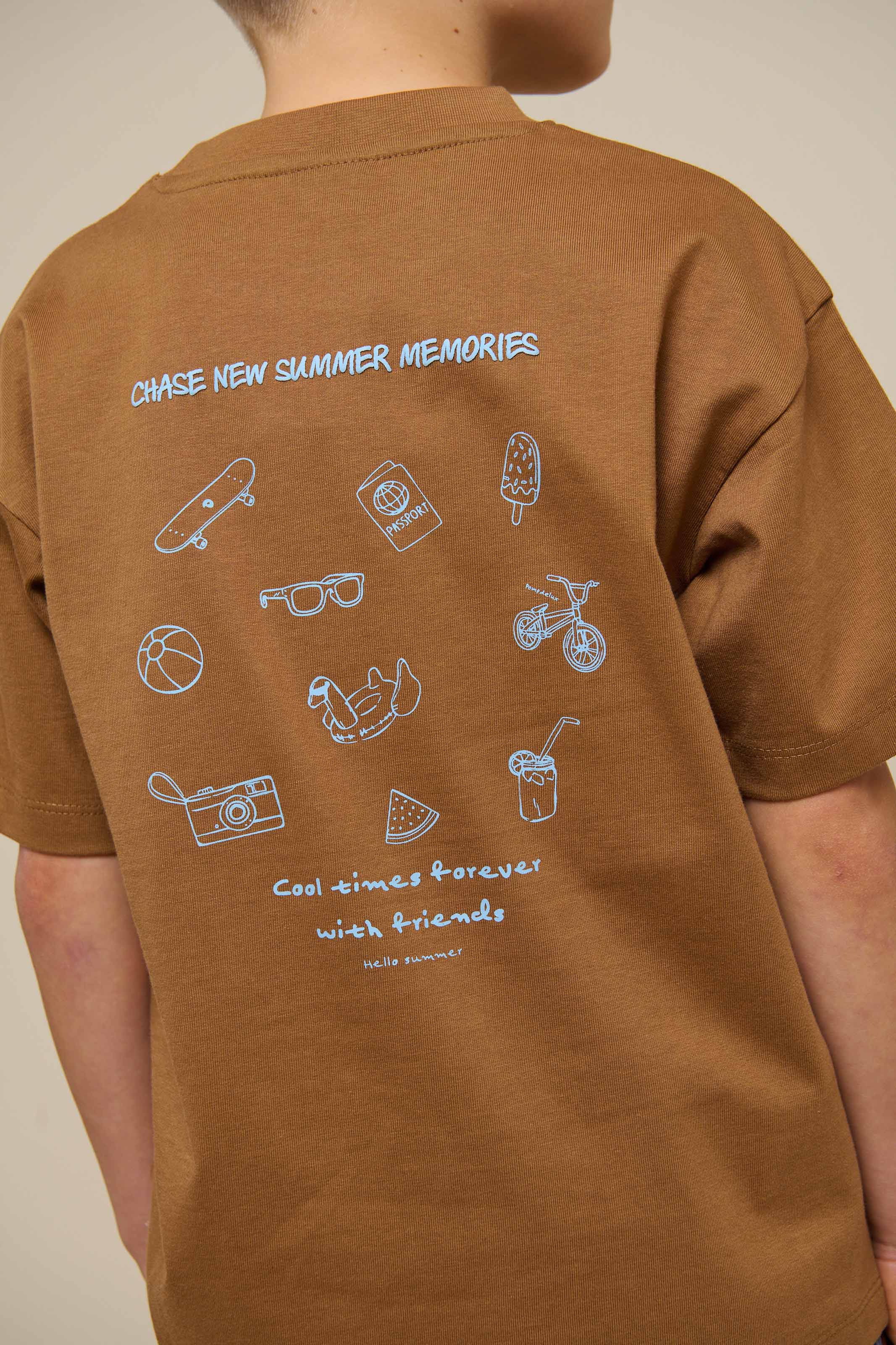 Cool Times T-shirt - Tween - Coconut | 101252 Daniel - Image 5