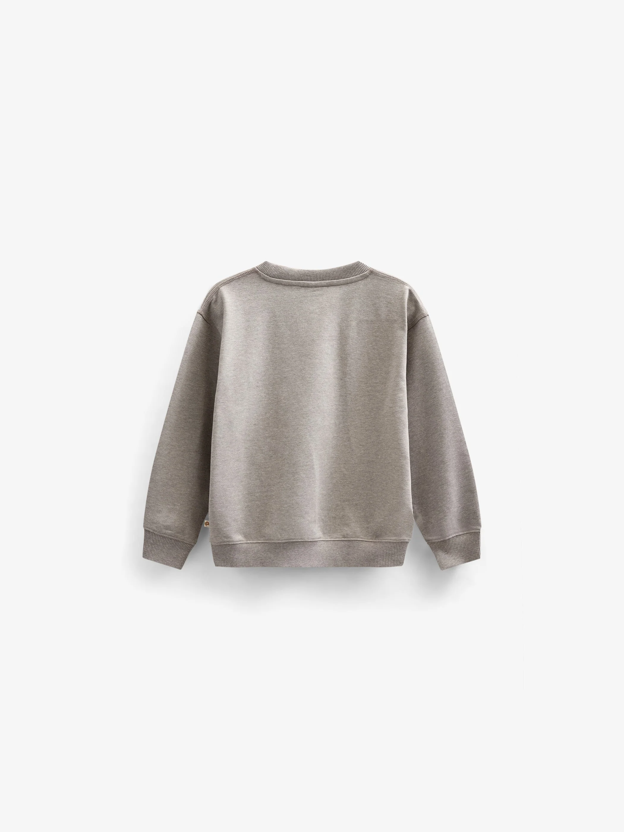 Crewneck sweatshirt - Kids - Grey melange | 101161 Nathan - Image 4