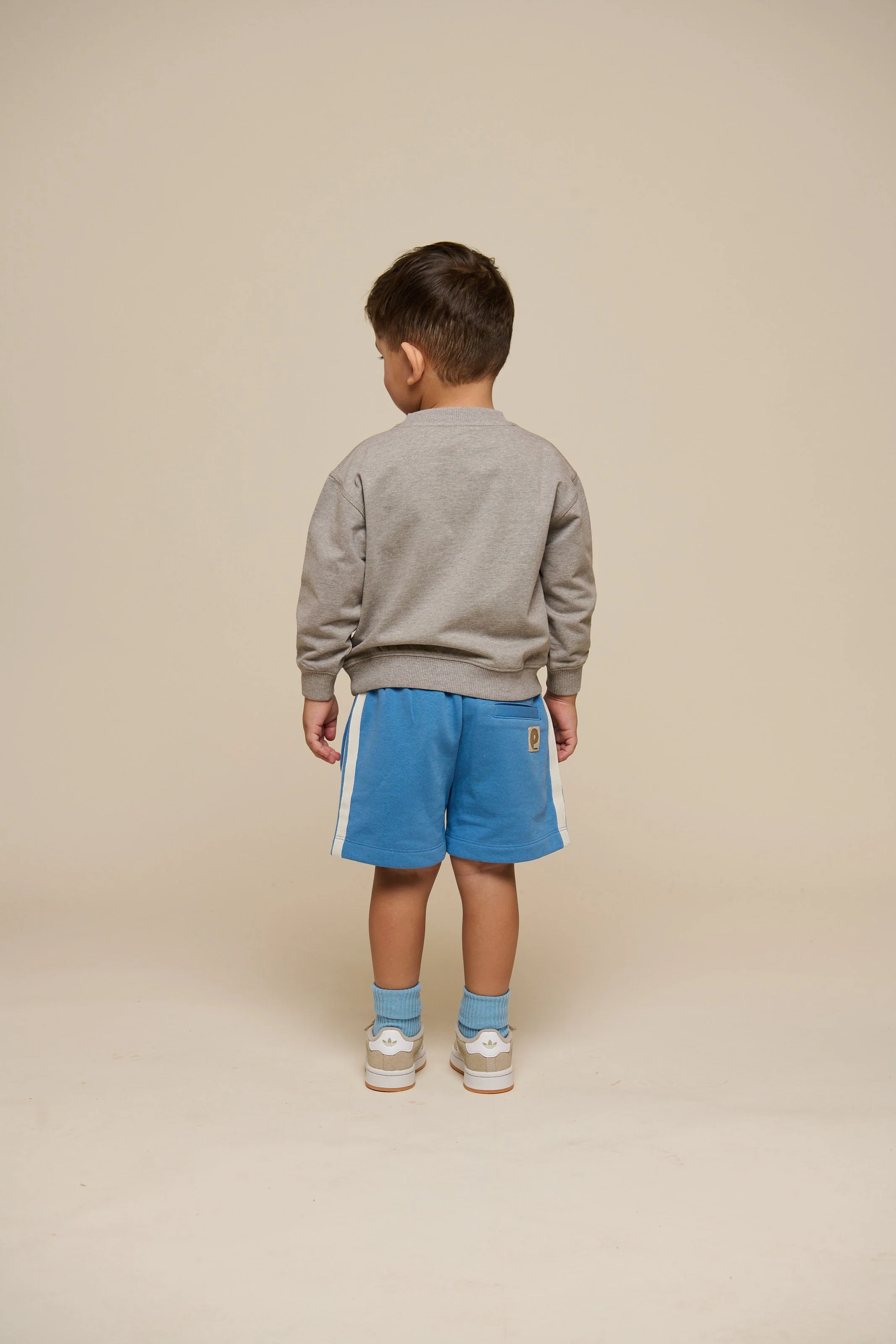 Crewneck sweatshirt - Kids - Grey melange | 101161 Nathan - Image 5