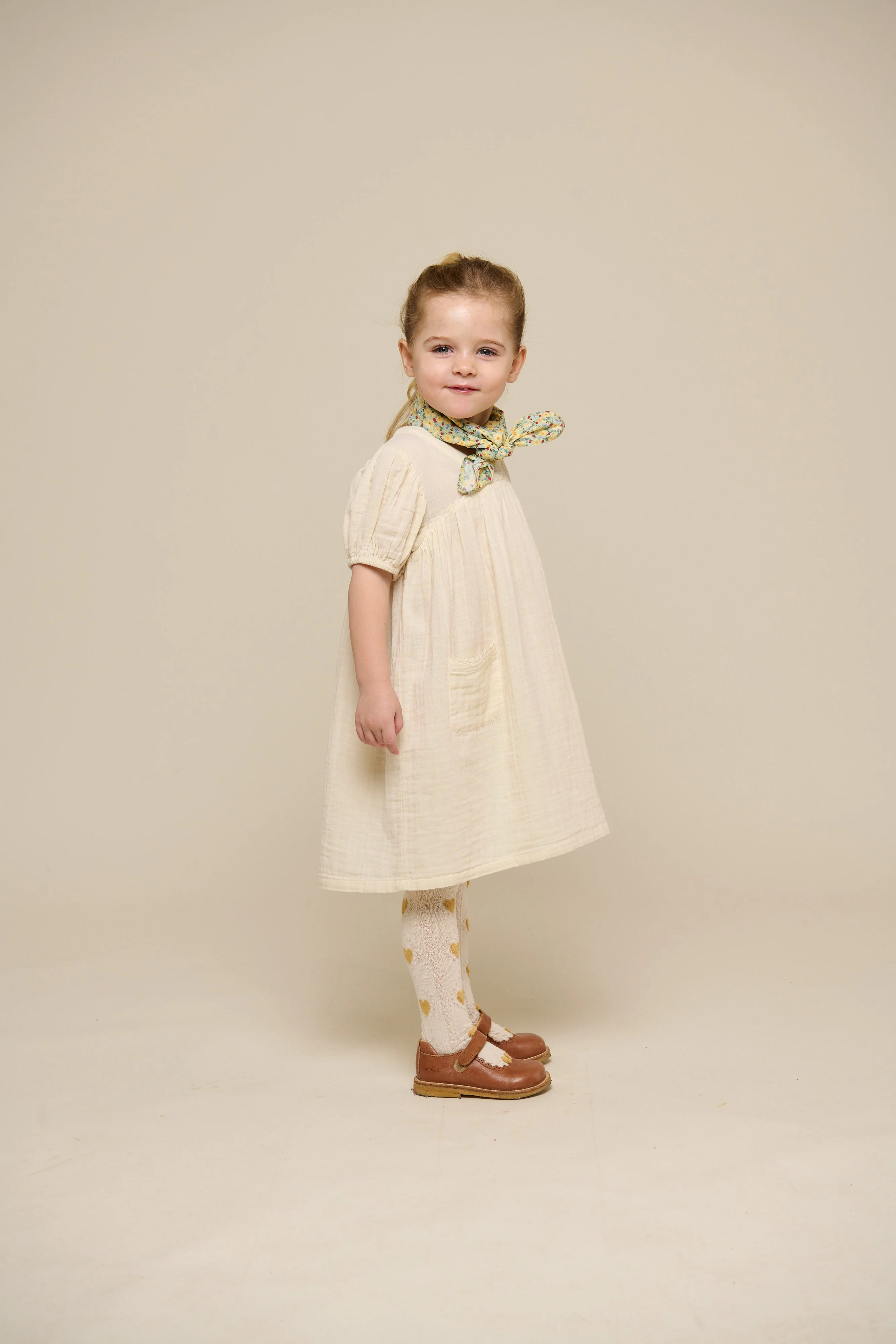 Gaas Jurk - Kids - Off White | 100914 Jasmine - Image 7