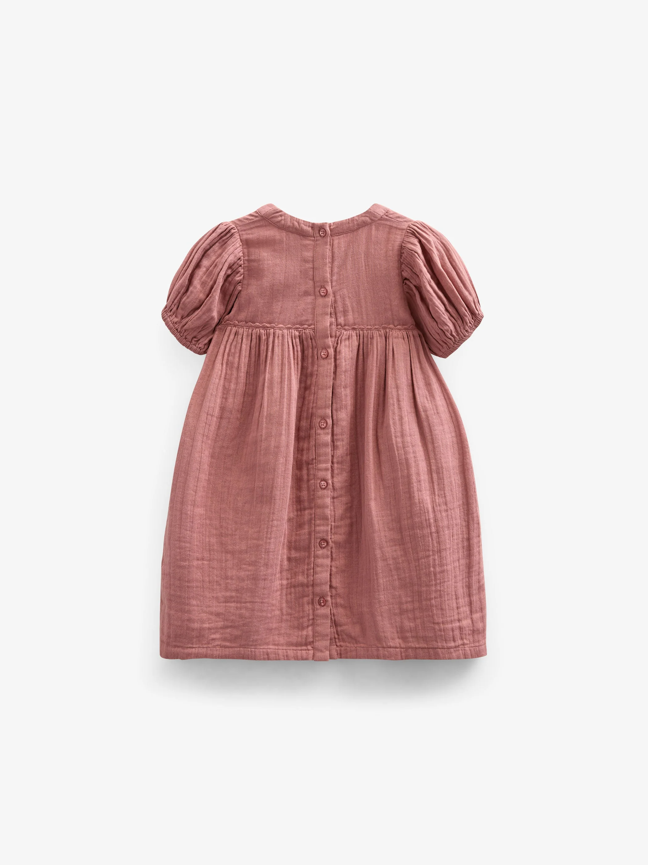 Gaas Jurk - Kids - Old Rose | 100915 Jasmine - Image 4