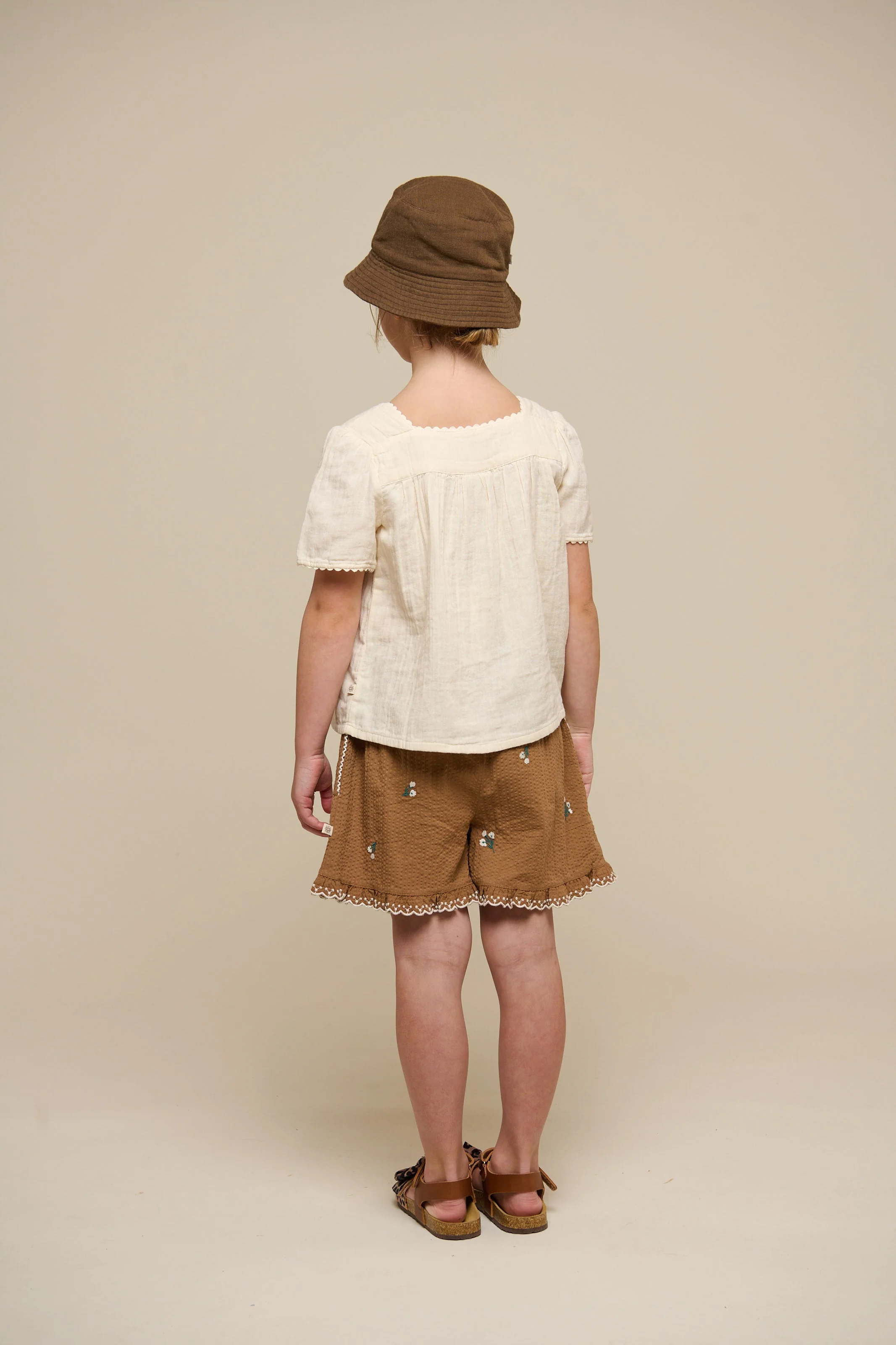 Gaas Vissershoed - Tween - Dark Brown | 100941 Jasmine - Image 4