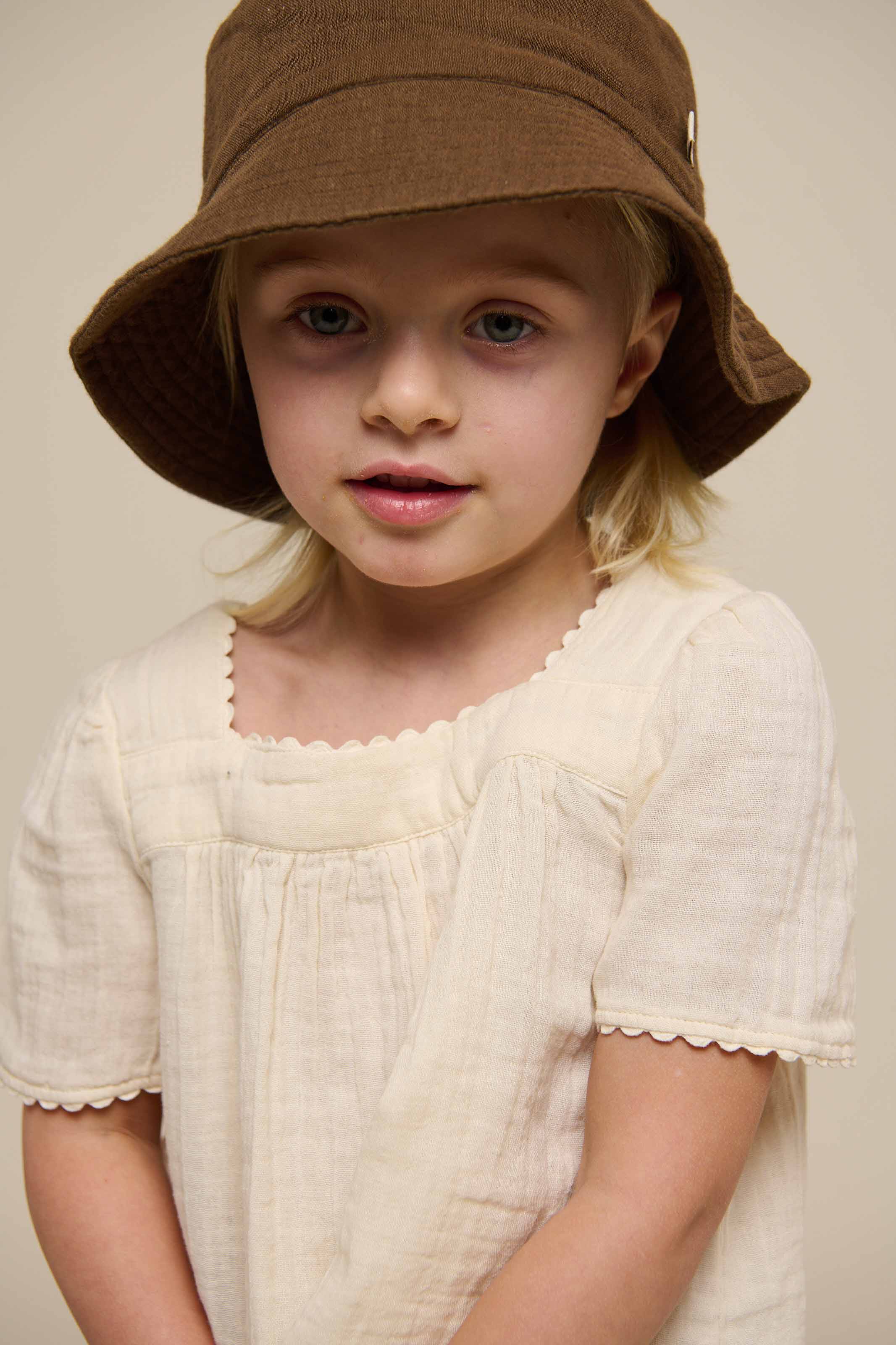 Gaze Korte Mouwen Blouse - Kids - Off White | 100918 Jasmine - Image 3