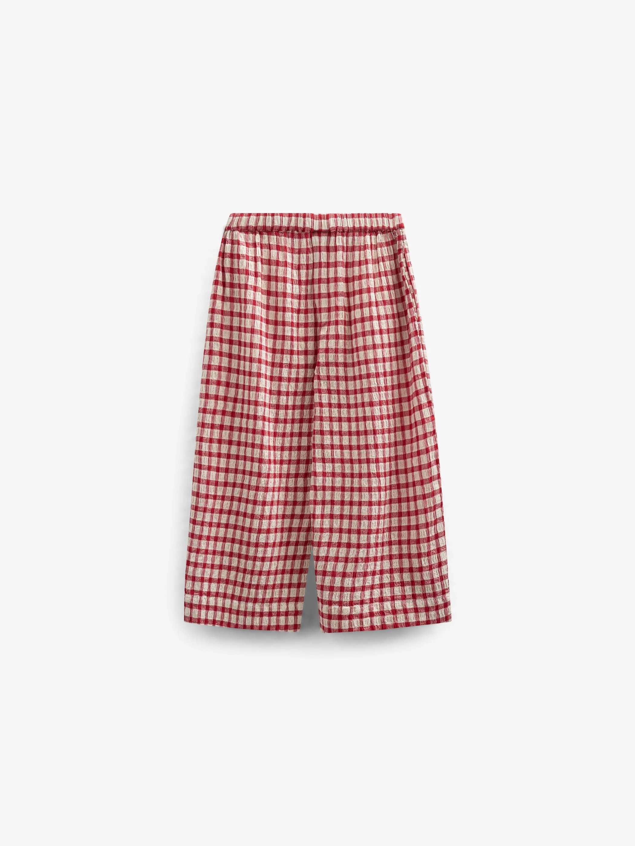 Geruite Katoenen Broek - Kids - Cherry Red | 100906 Bonnie - Image 4