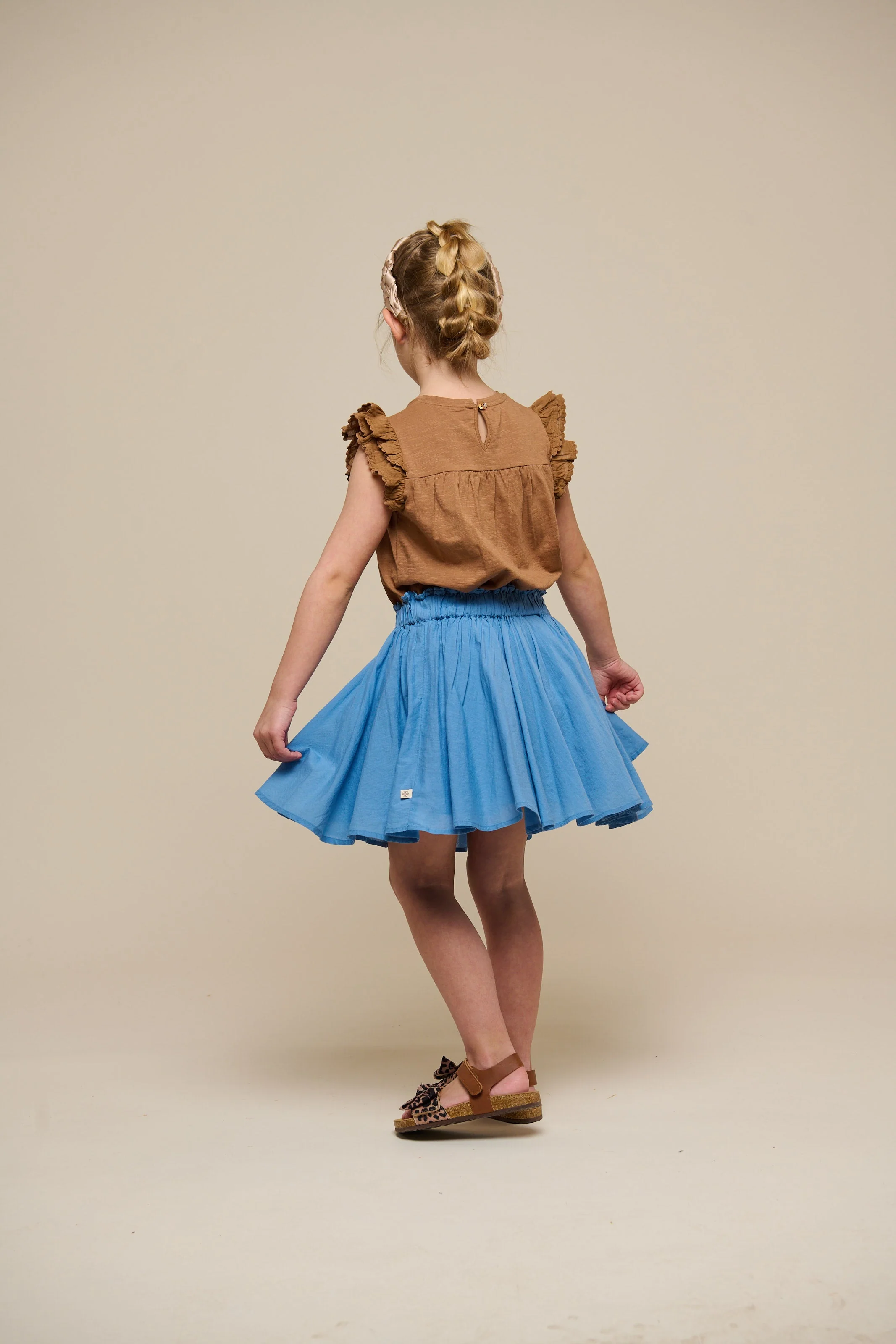 Jersey blouse met Ric Rac Ruche - Tween - Coconut | 101072 Gabriella - Image 5