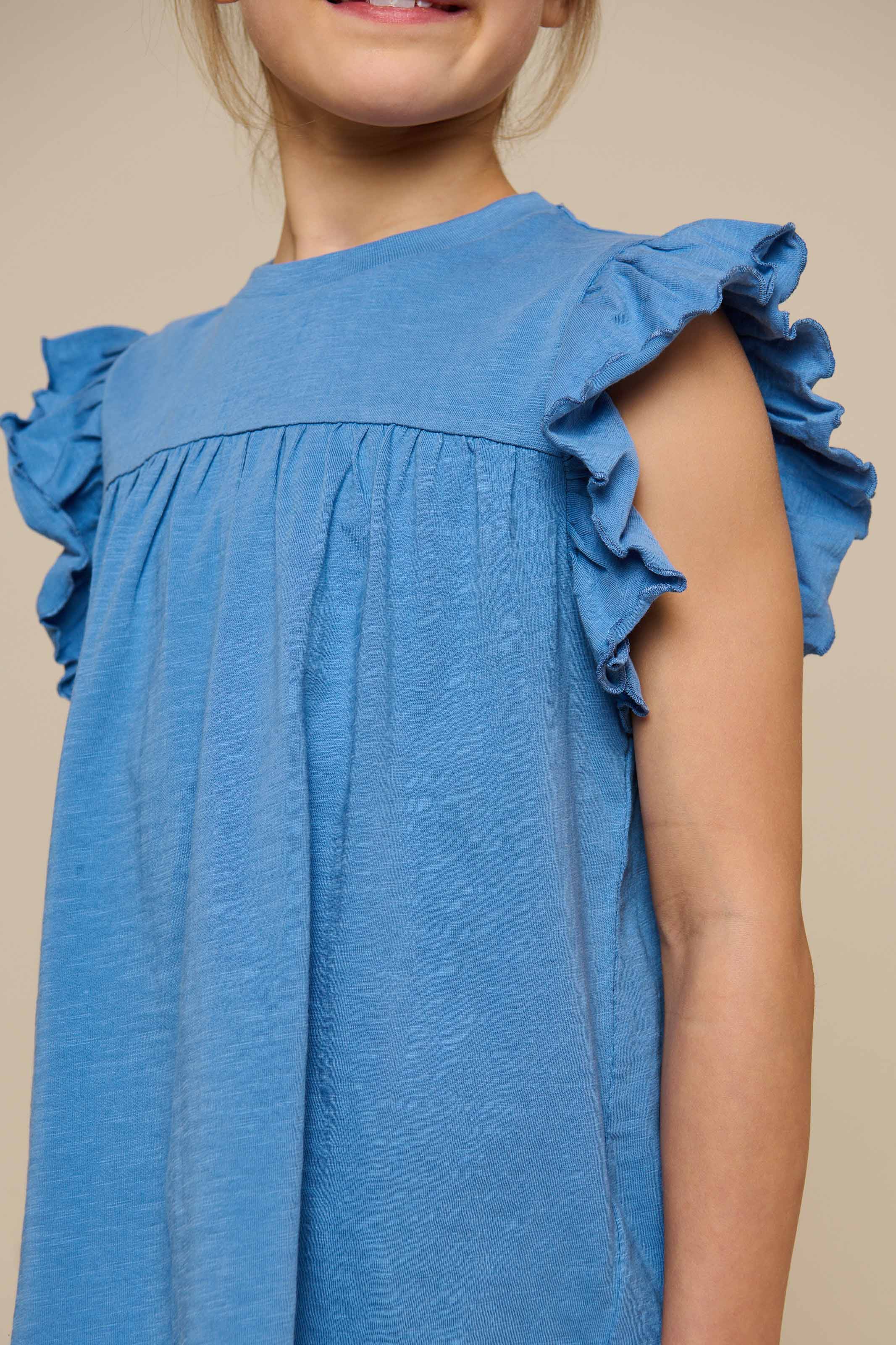 Jersey blouse - Tween - Blue | 101331 Lucia - Image 5