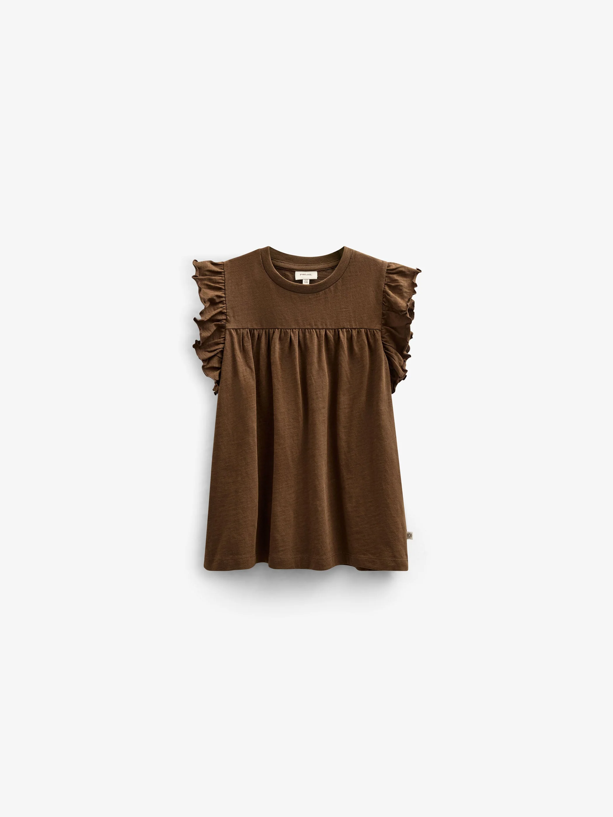 Jersey blouse - Tween - Dark Brown | 101333 Lucia - Image 2