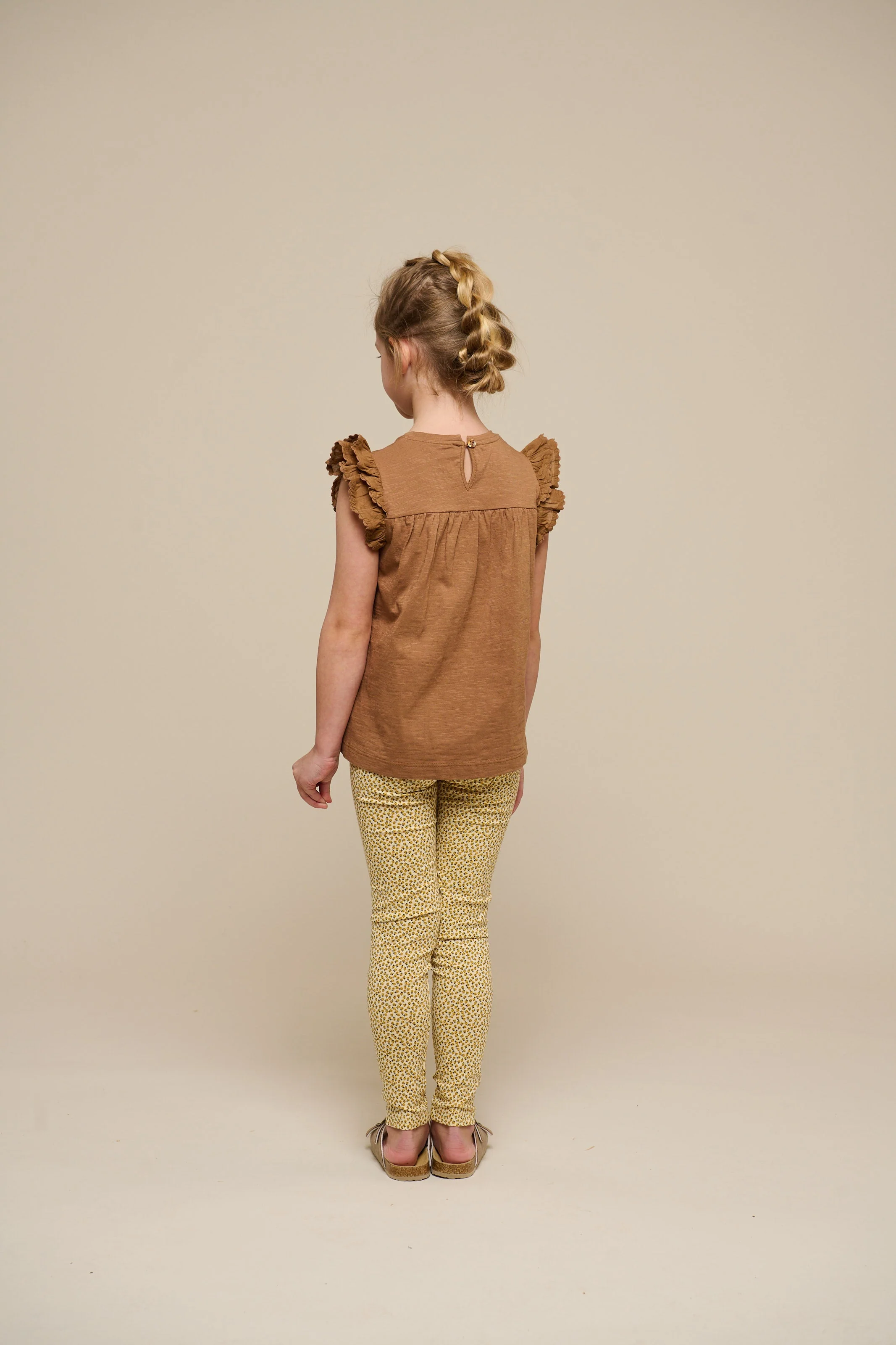 Jersey leggings - Tween - Yellow | 101228 Lea - Image 5