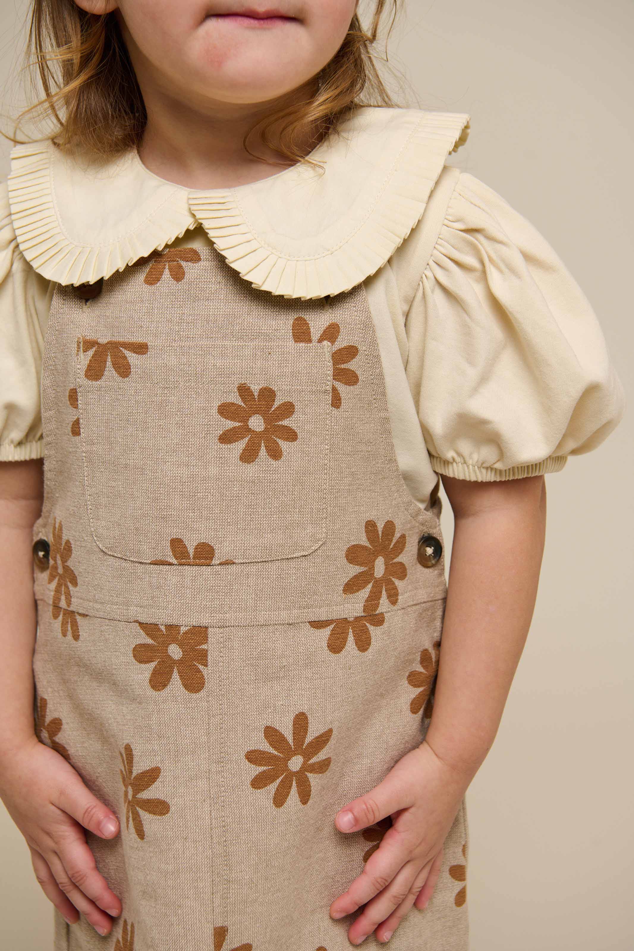 Jerseyblouse met Kraag - Kids - OffWhite | 101277 Nini - Image 3
