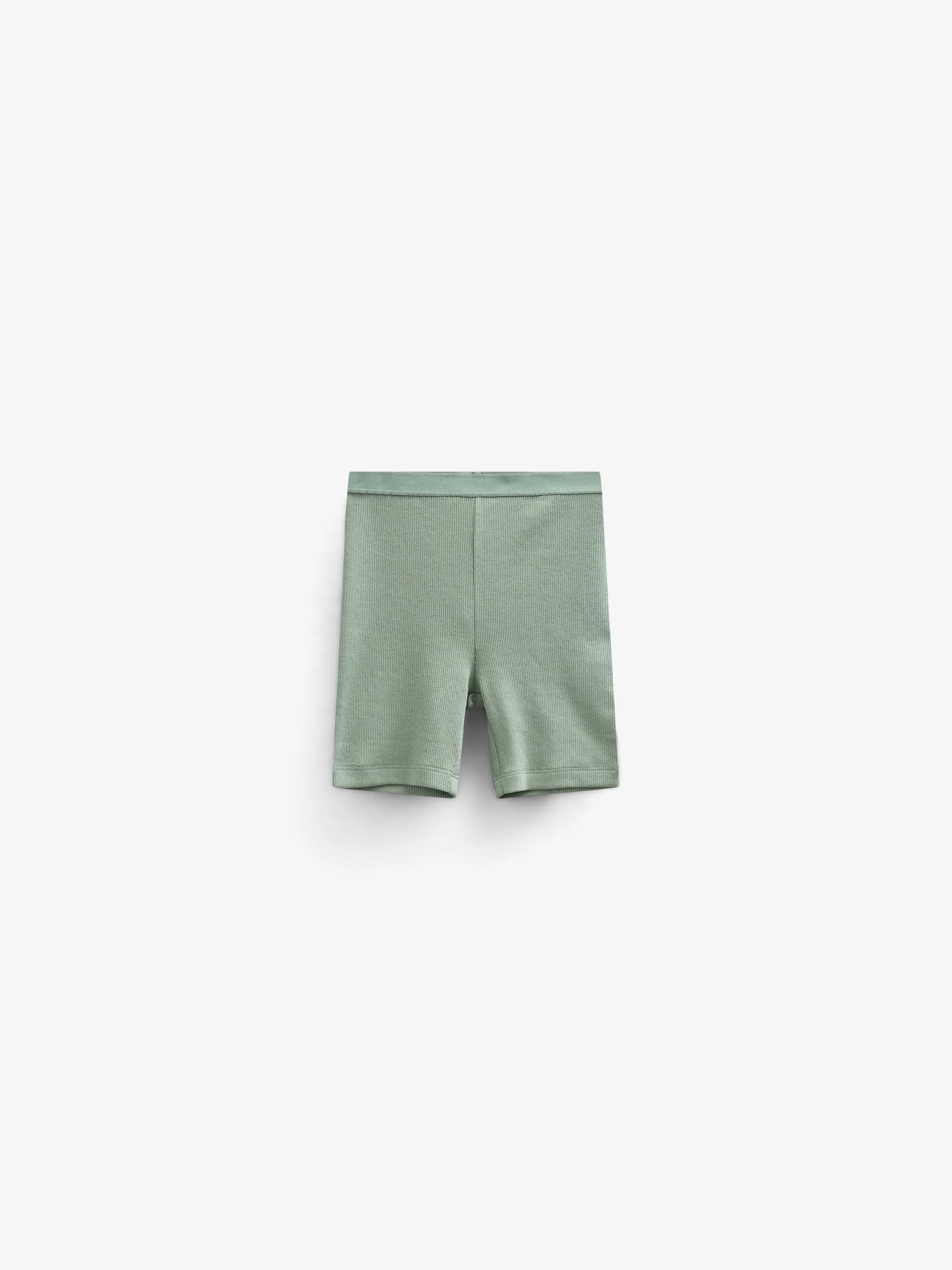Korte Modal Rib Tights - Tween - Dusty Green | 101319 Lottie - Image 2