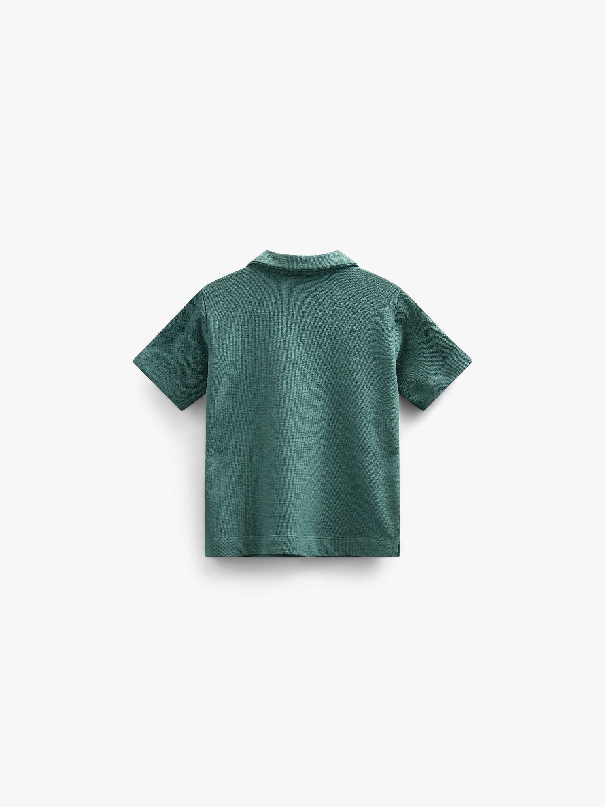 Polo T-shirt van Gestructureerde Jersey - Tween - Tropical Green | 101216 Sonny - Image 4
