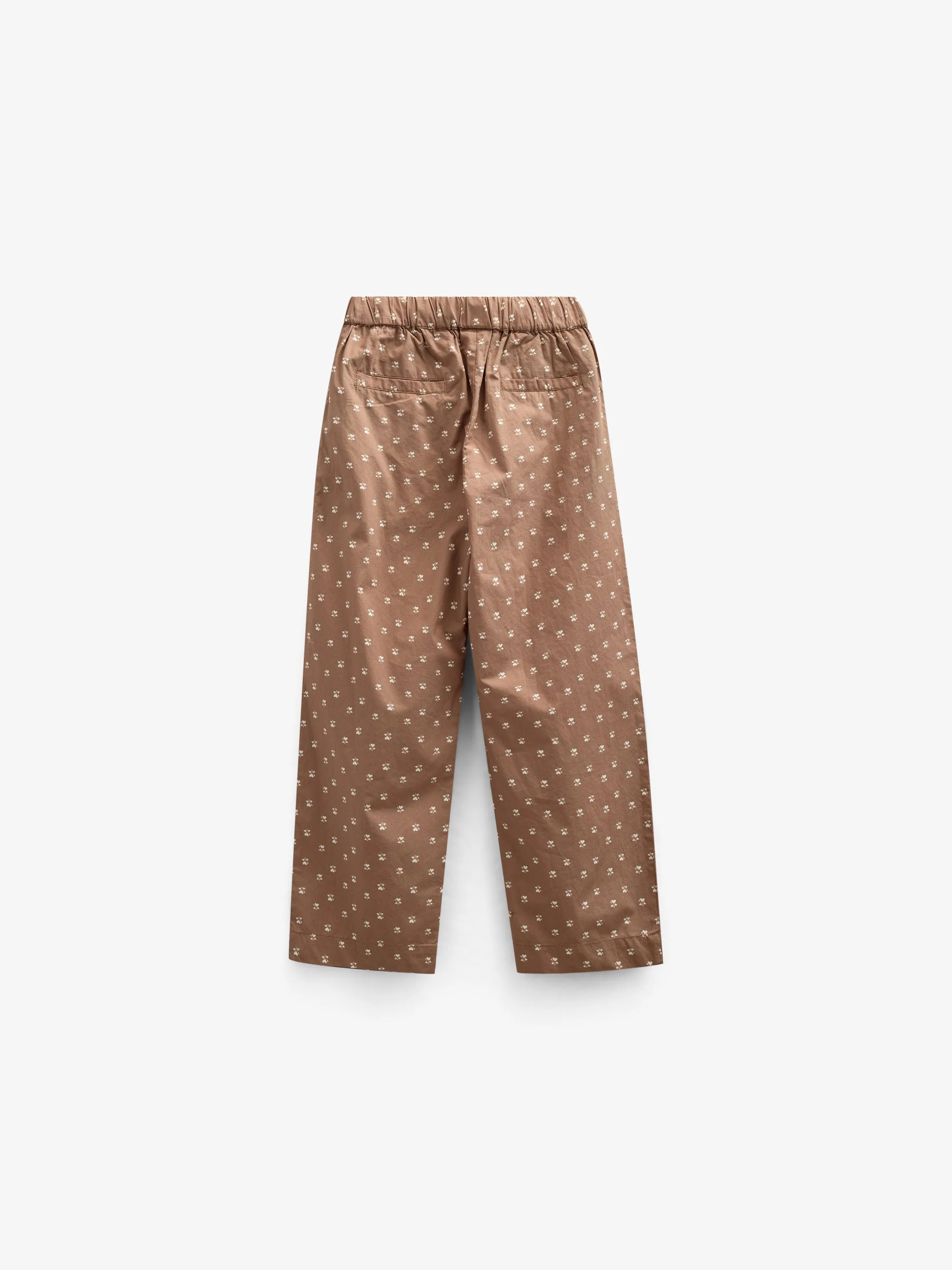 Poplin broek met print - Tween - Coconut | 101090 Camilla - Image 4