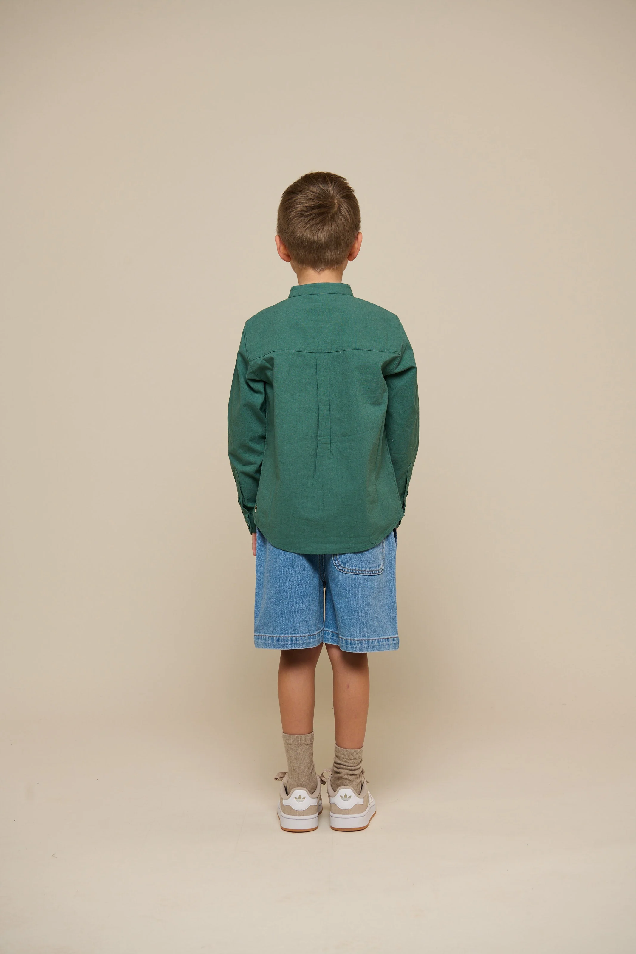 Pull-on denimshorts - Tween - Light Blue Denim | 101027 Gavin - Image 4