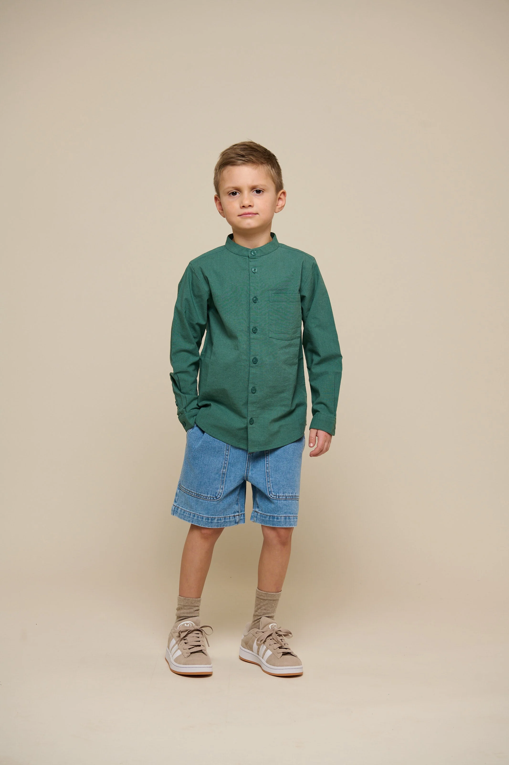 Pull-on denimshorts - Tween - Light Blue Denim | 101027 Gavin - Image 5
