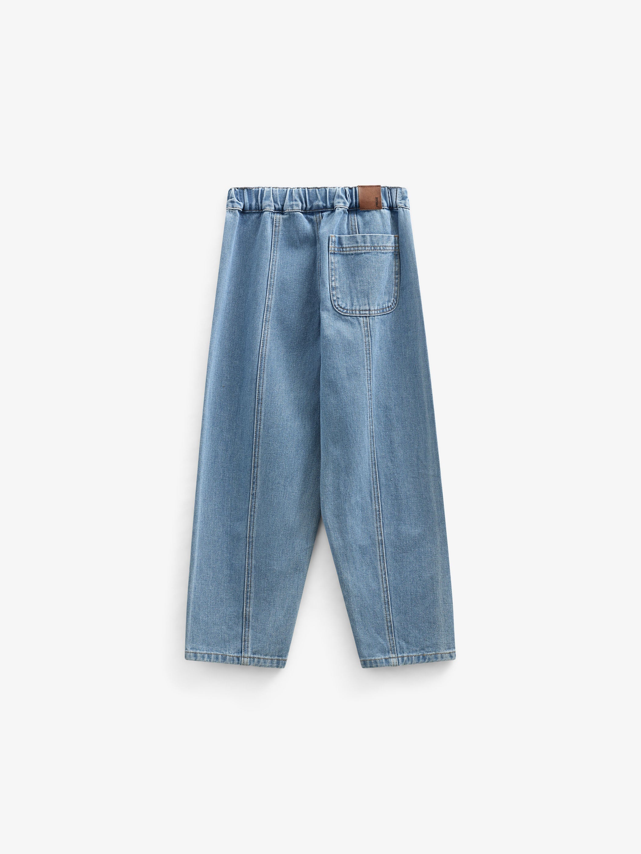 Pull-On Jeans - Kids - Light Blue Denim | 101024 Gavin - Image 4