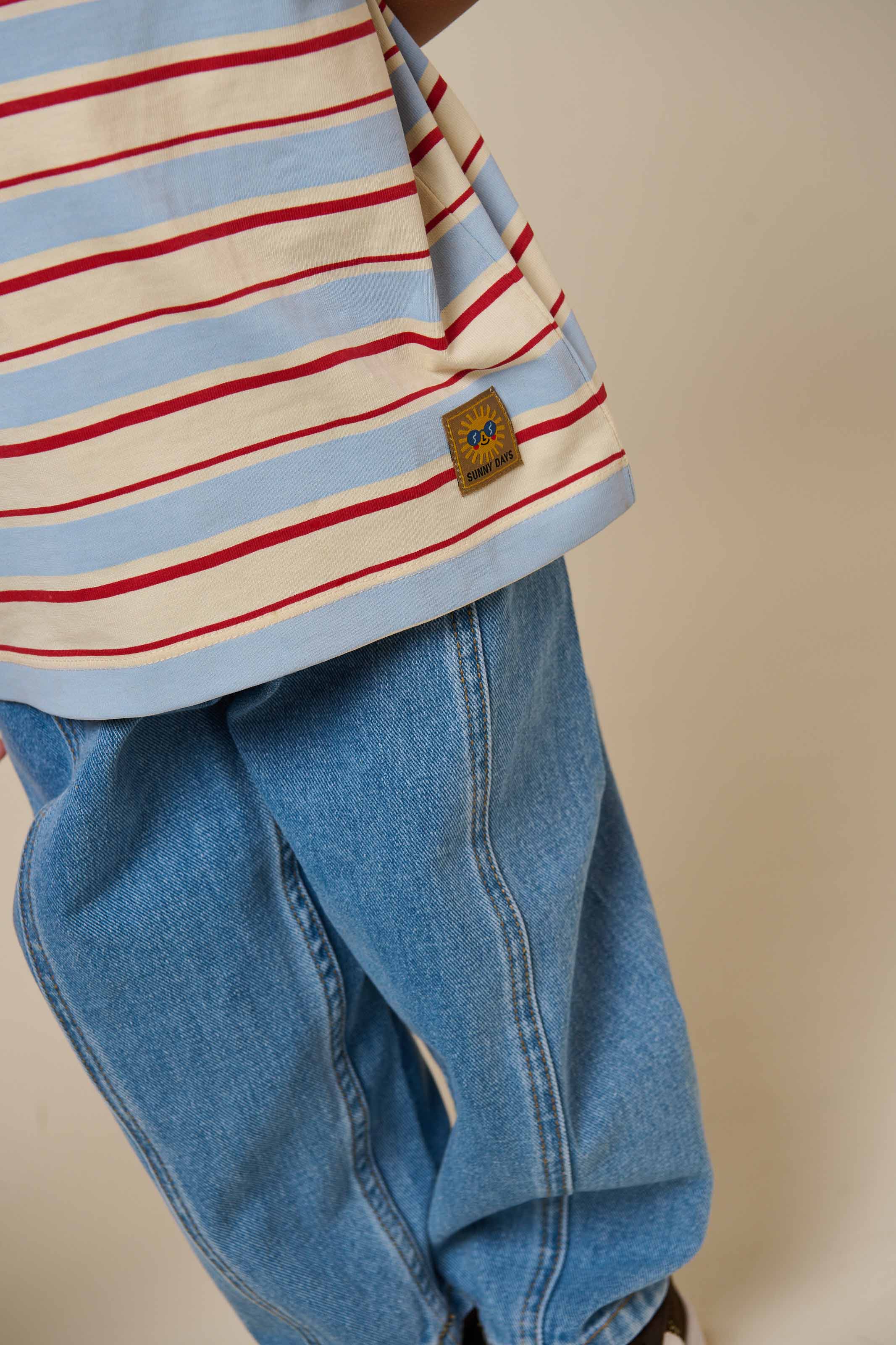 Pull-On Jeans - Kids - Light Blue Denim | 101024 Gavin - Image 8