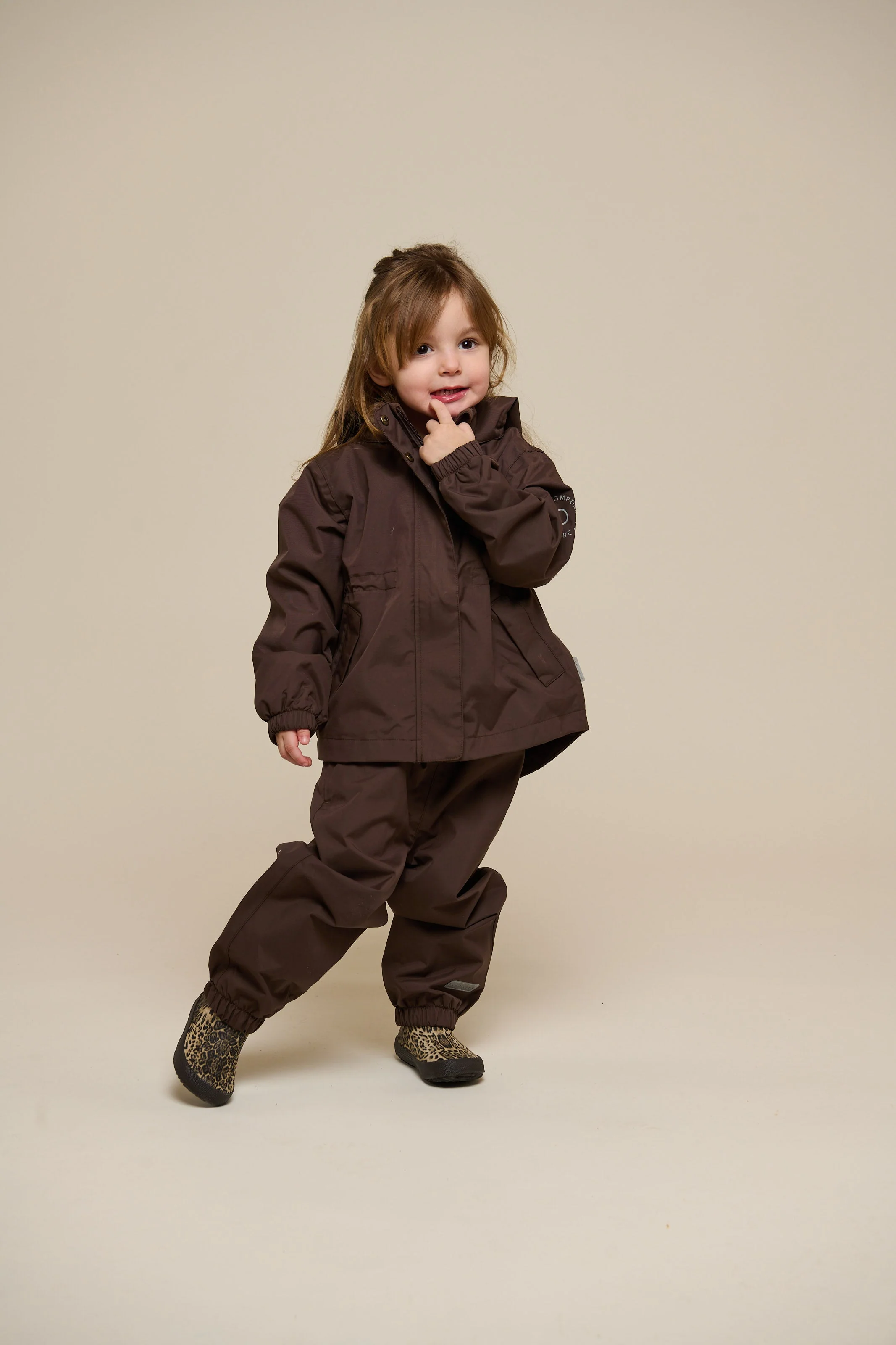 Shell Broek - Kids - Chocolate | 100505 Dundee - Image 7