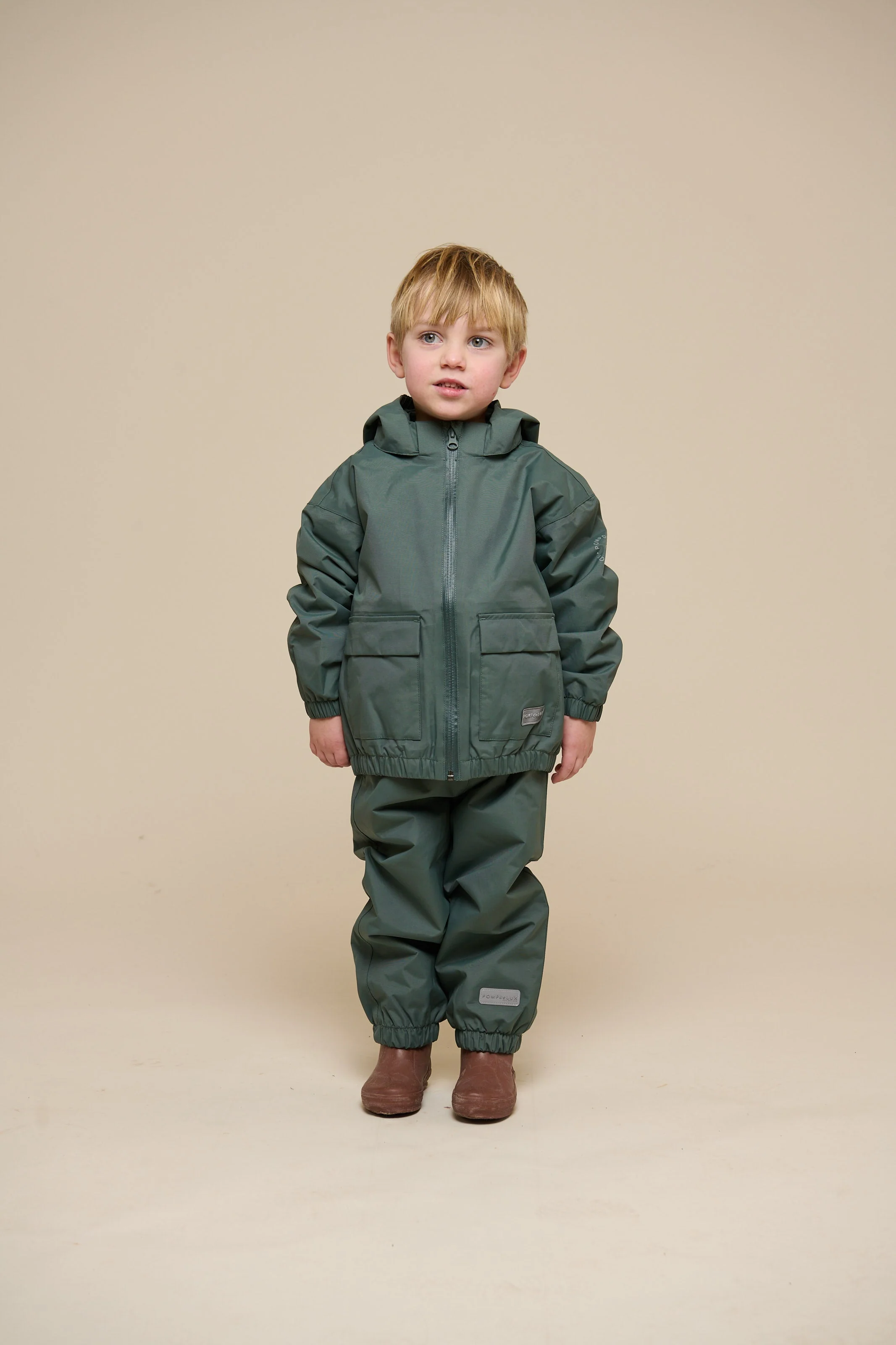 Shell Broek - Kids - Dusty Dark Green | 100507 Dundee - Image 6