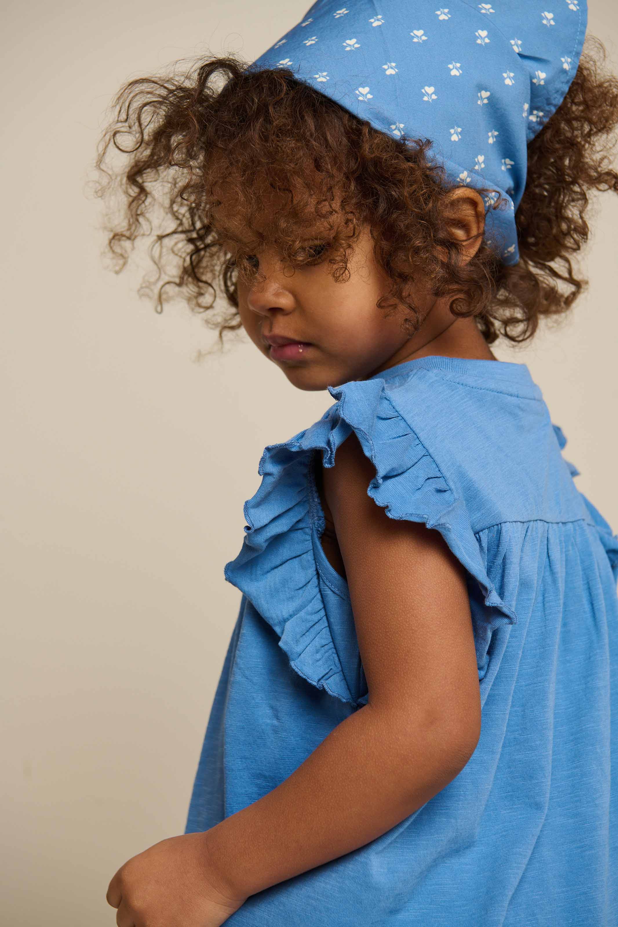 Sjaal - Kids - Dusty Blue | 101144 Luna - Image 3