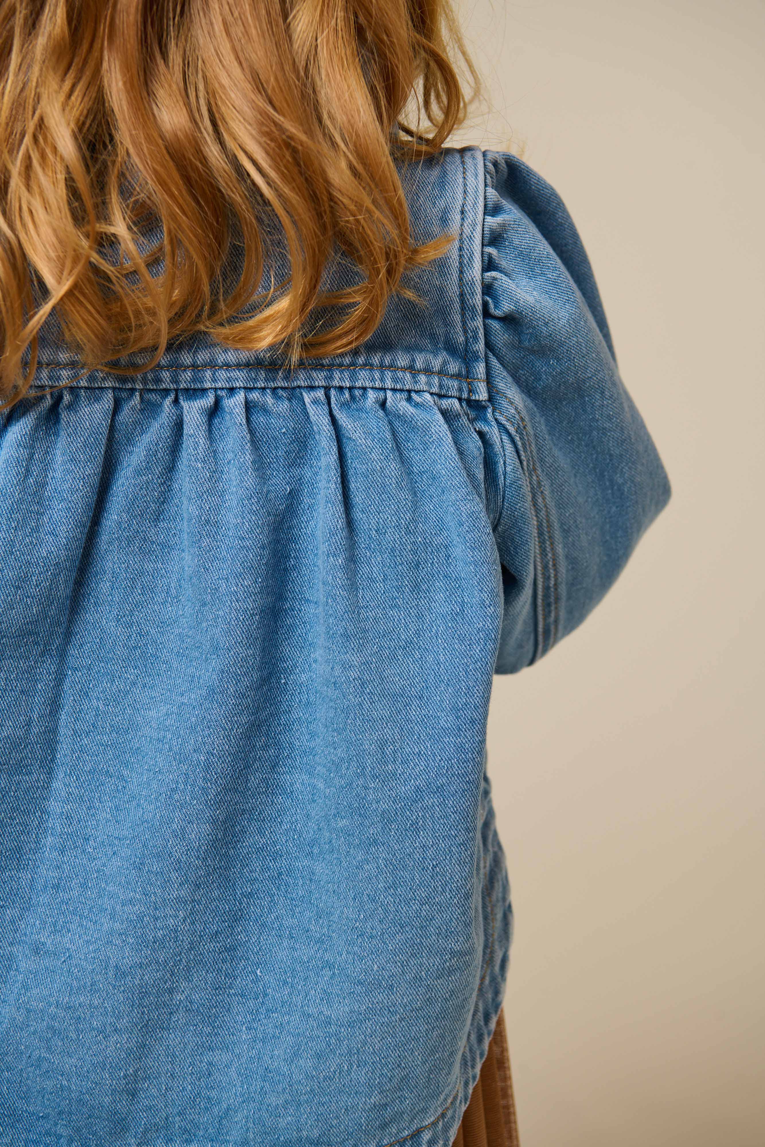 Spijkerjas - Kids - Light Blue Denim | 101014 Vera - Image 3
