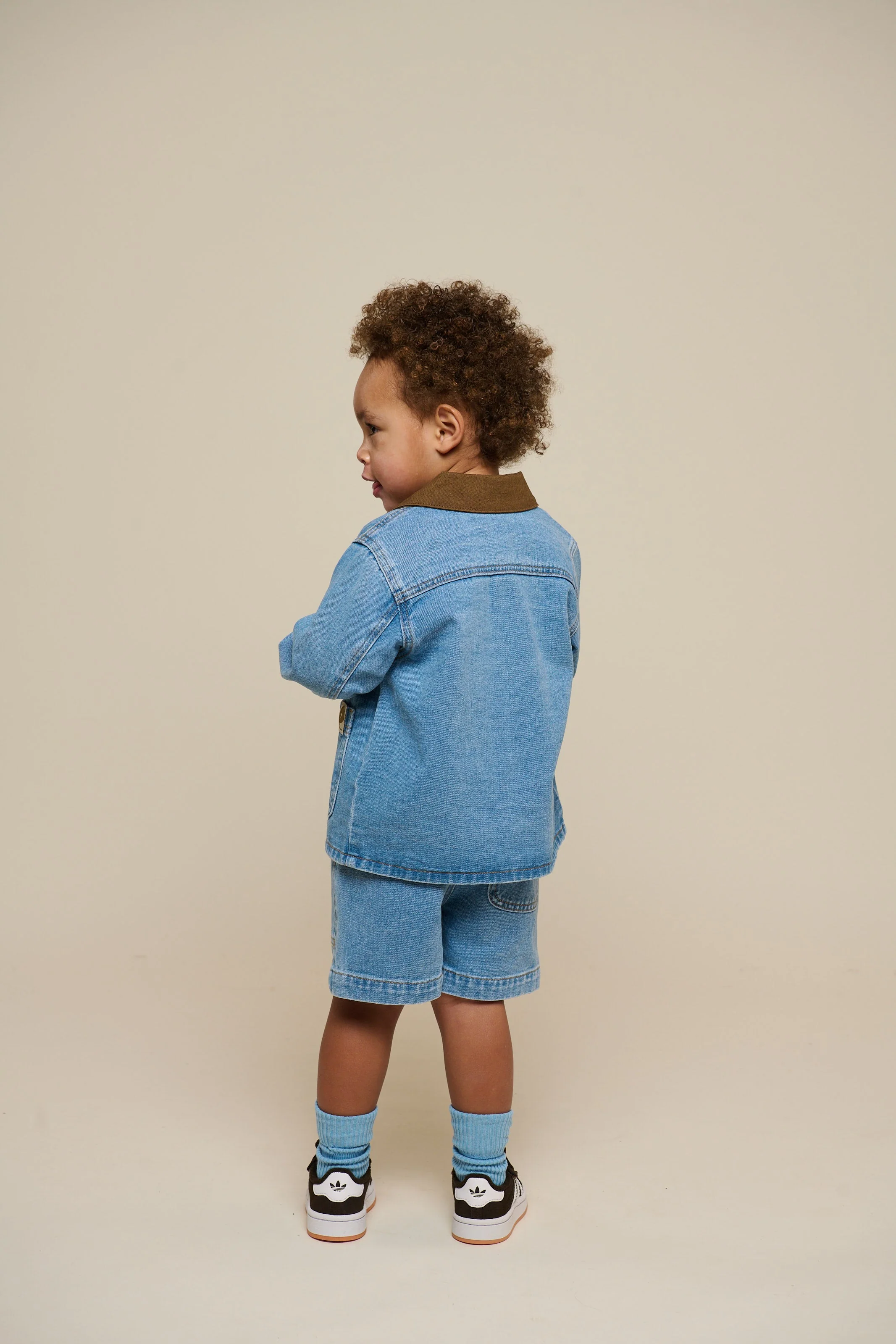 Spijkerjasje - Kids - Light Blue Denim | 101022 Gavin - Image 5