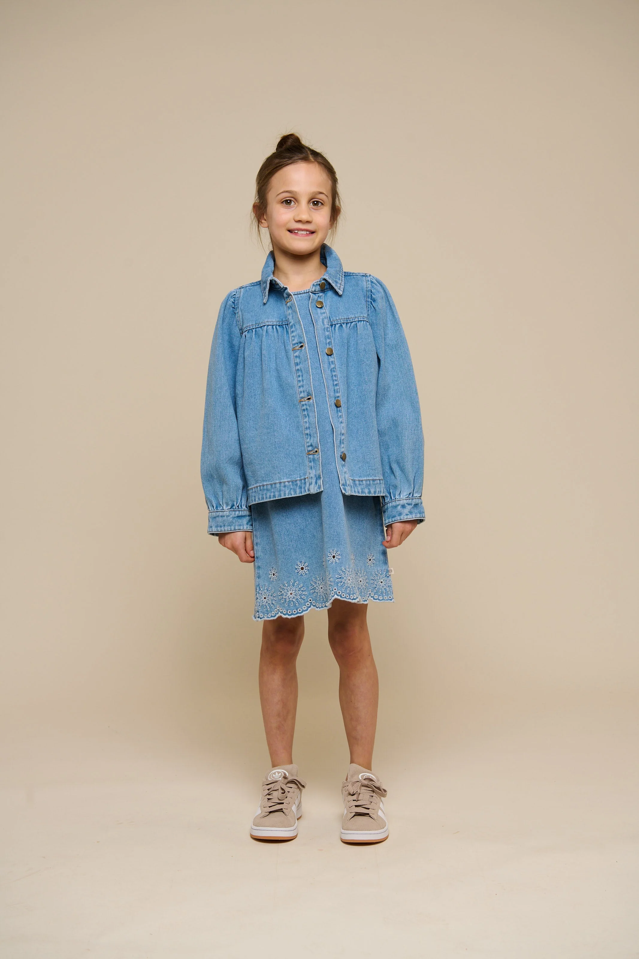 Spijkerjasje - Tween - Light Blue Denim | 101015 Vera - Image 6