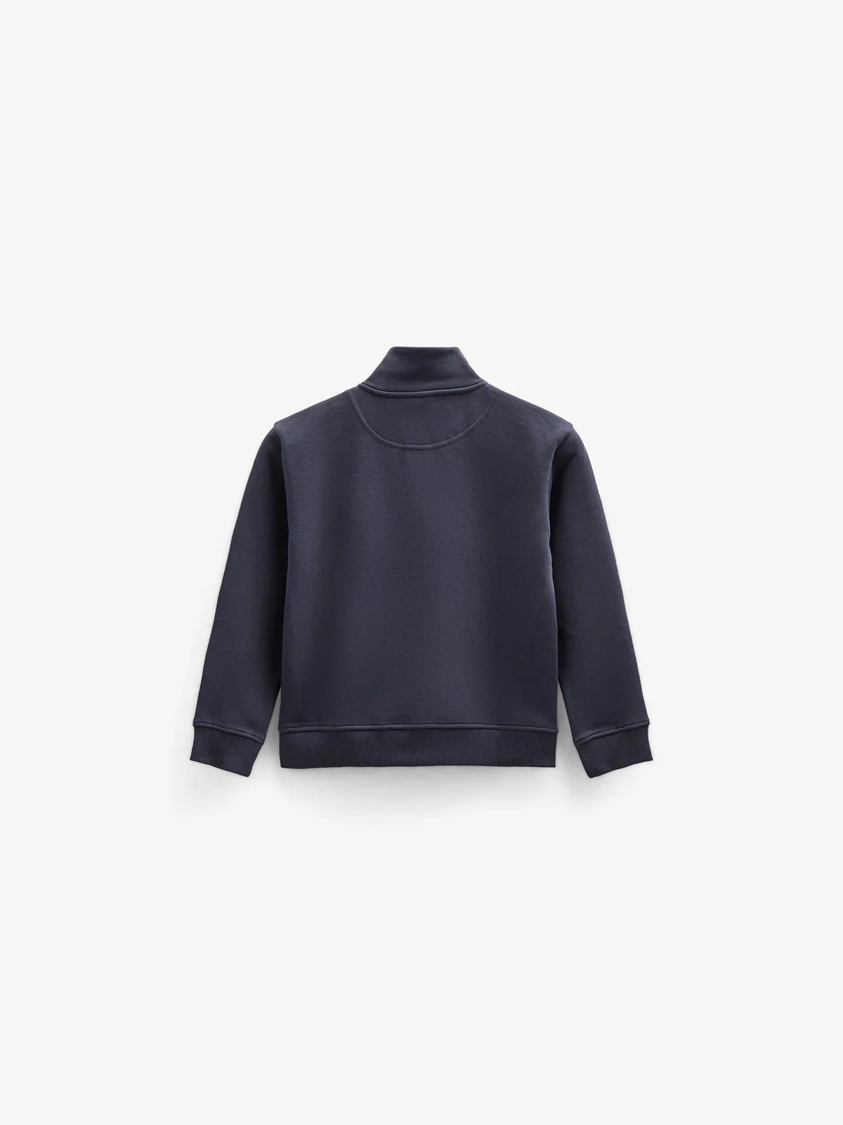Sweatshirt met halve rits - Tween - Navy | 100807 Tristan - Image 4