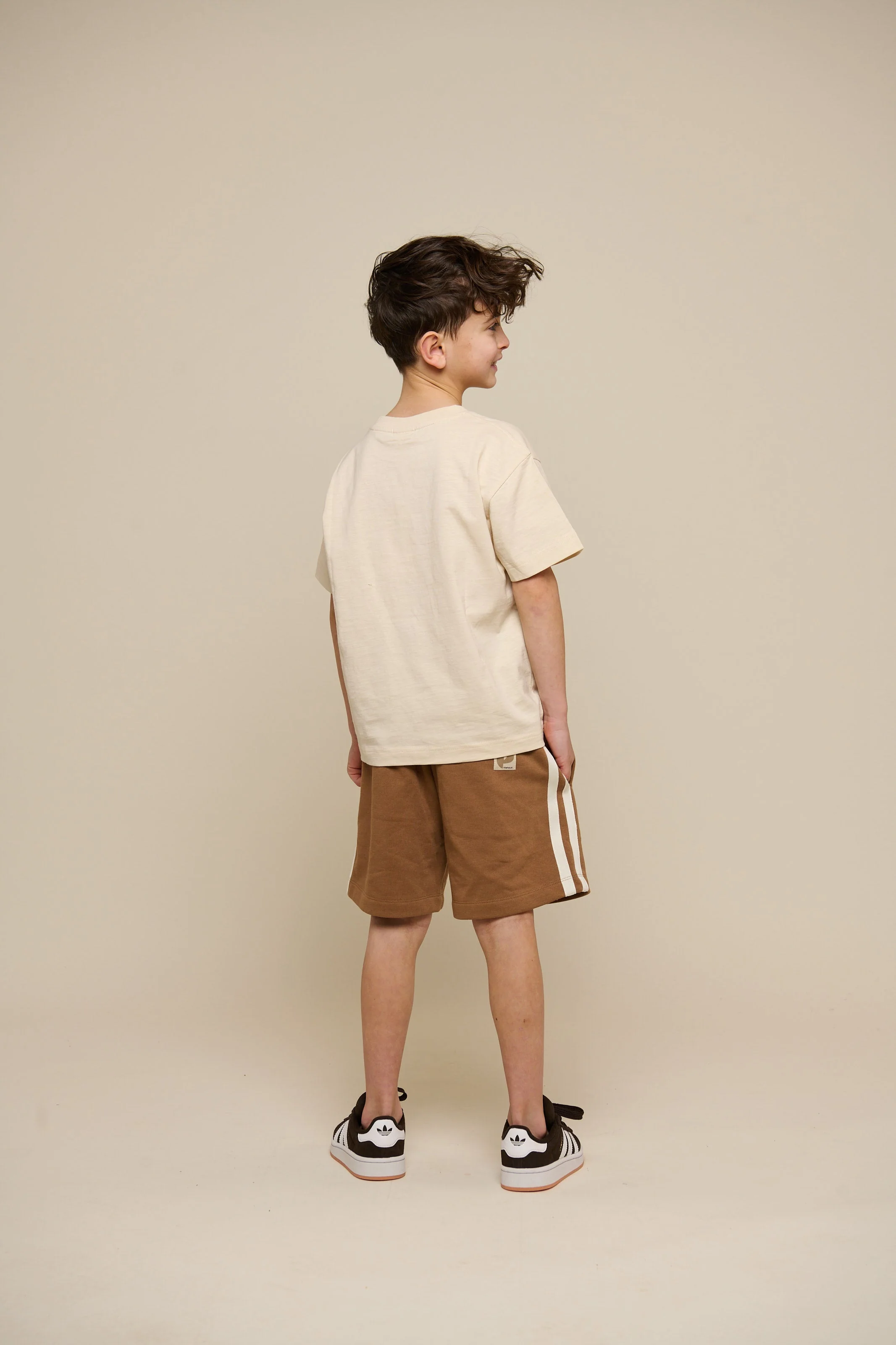 Sweatshorts met tape - Tween - Coconut | 101264 Carter - Image 6