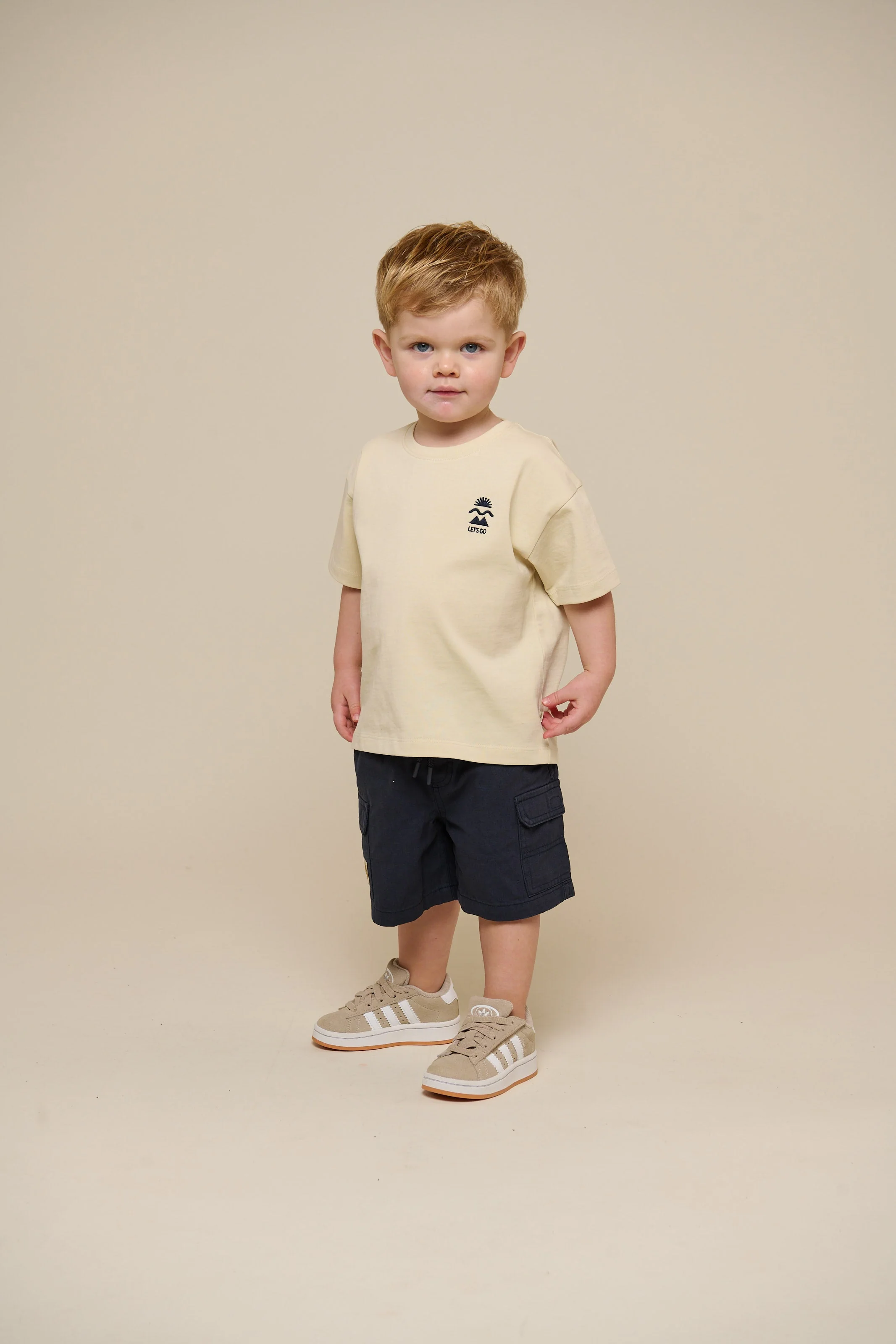 T-shirt van Zware Jersey - Kids - Offwhite | 101334 Jesse - Image 3