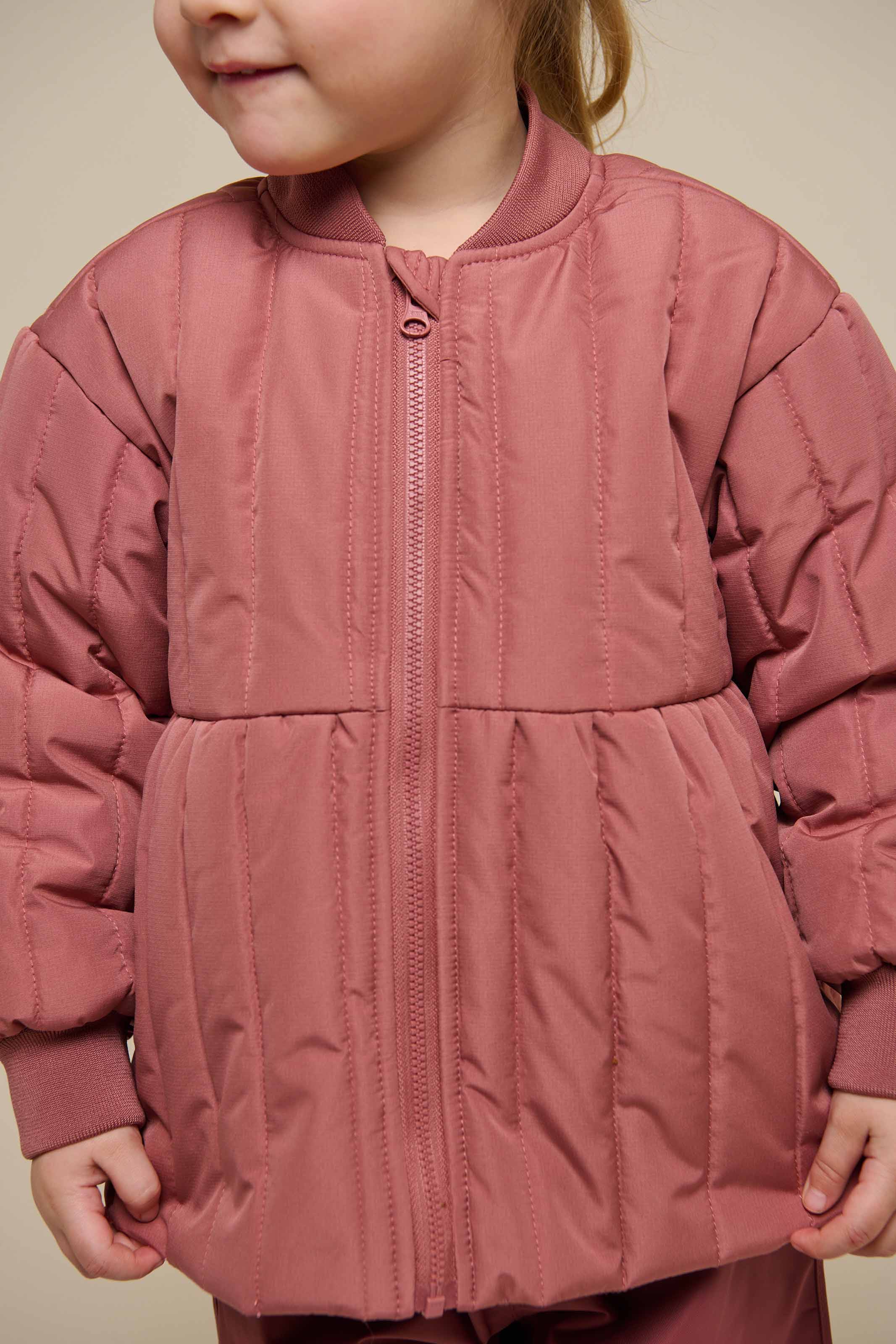 Thermische Tech Jas - Kids - Old Rose | 101108 Elle - Image 5