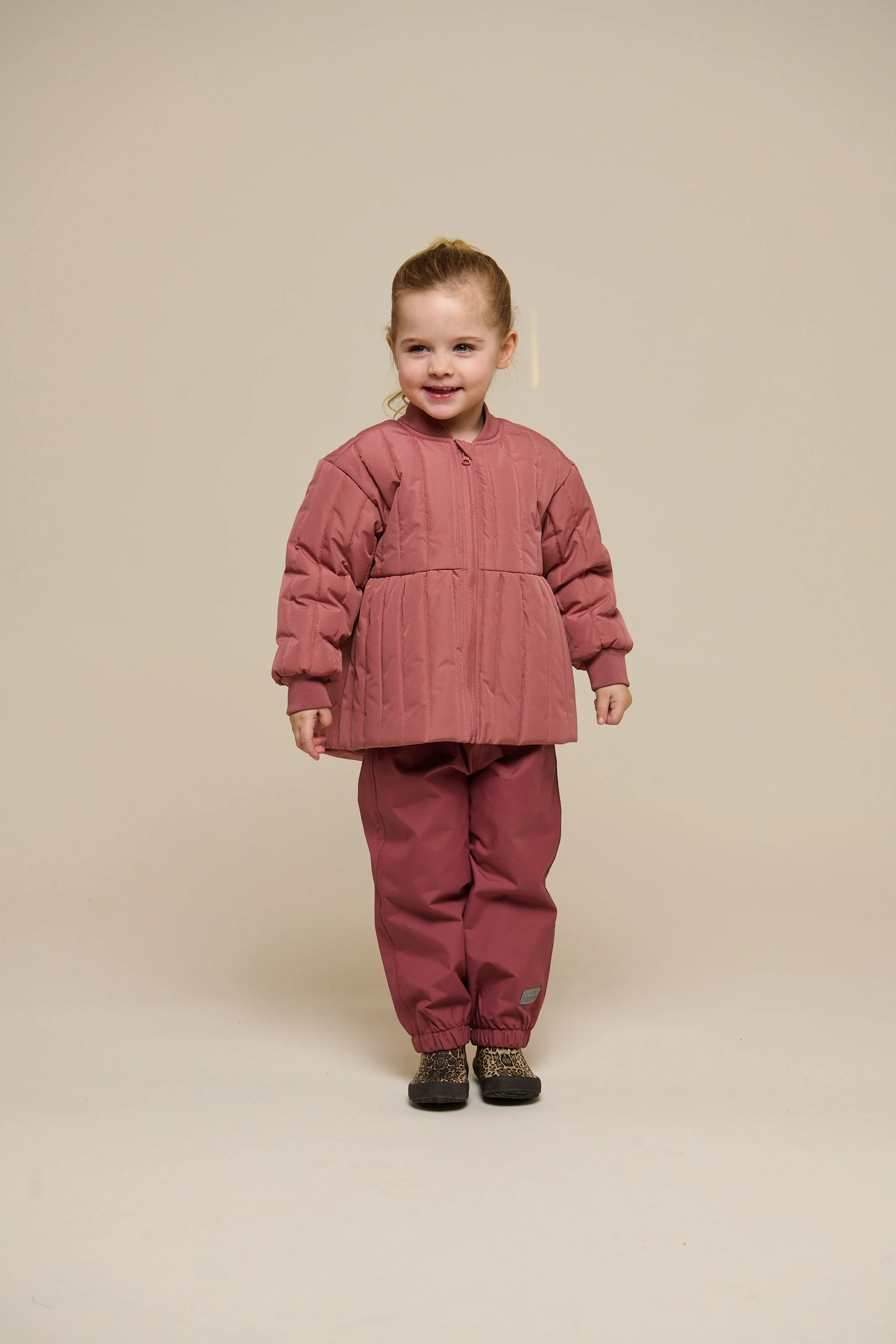 Thermische Tech Jas - Kids - Old Rose | 101108 Elle - Image 6