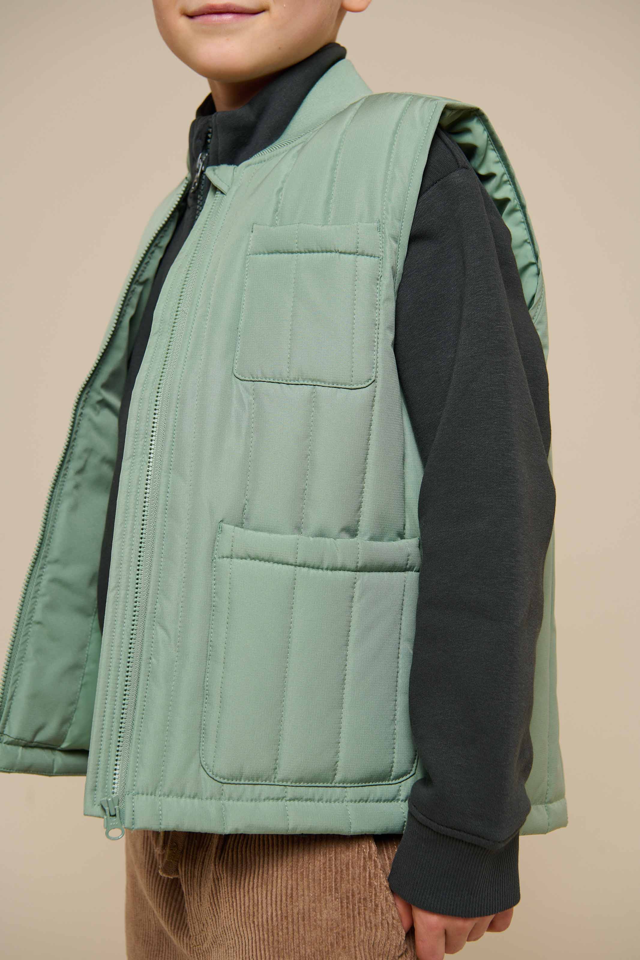 Thermo Tech Bodywarmer - Tween - Dusty Green | 101117 Athur - Image 5