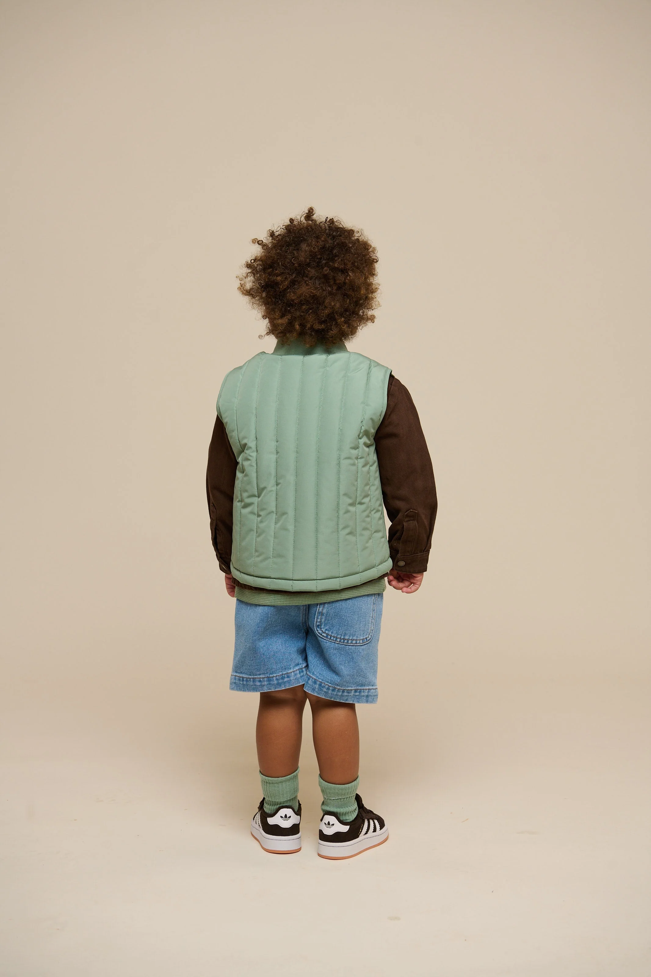 Thermo Tech Gilet - Kids - Dusty Green | 101116 Athur - Image 4